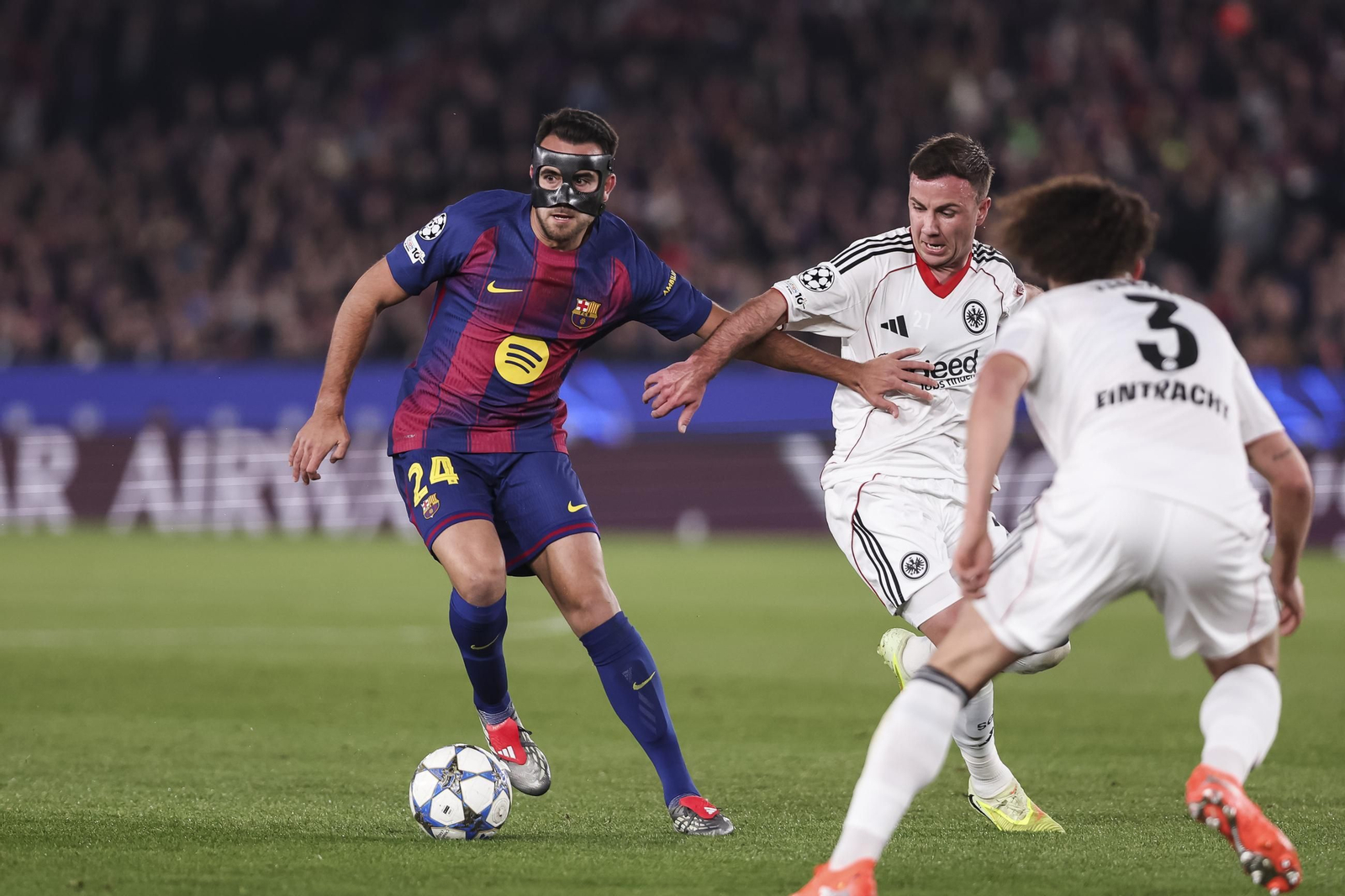 Las fotos del Barcelona-Eintracht Frankfurt