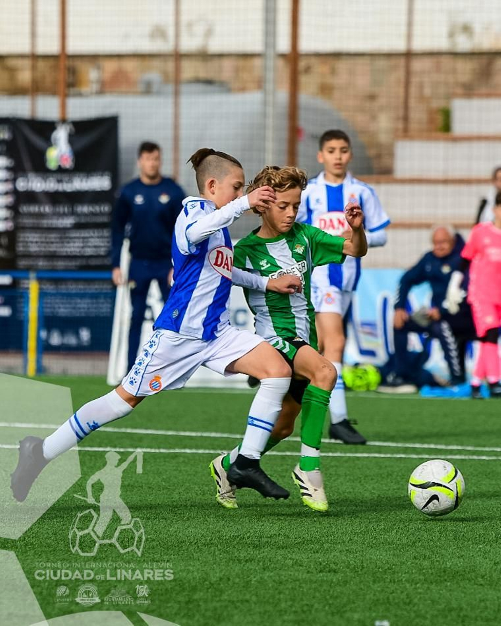 En imágenes: el RCD Espanyol, campeón del IV Torneo Internacional de Fútbol Alevín 'Ciudad de Linares'