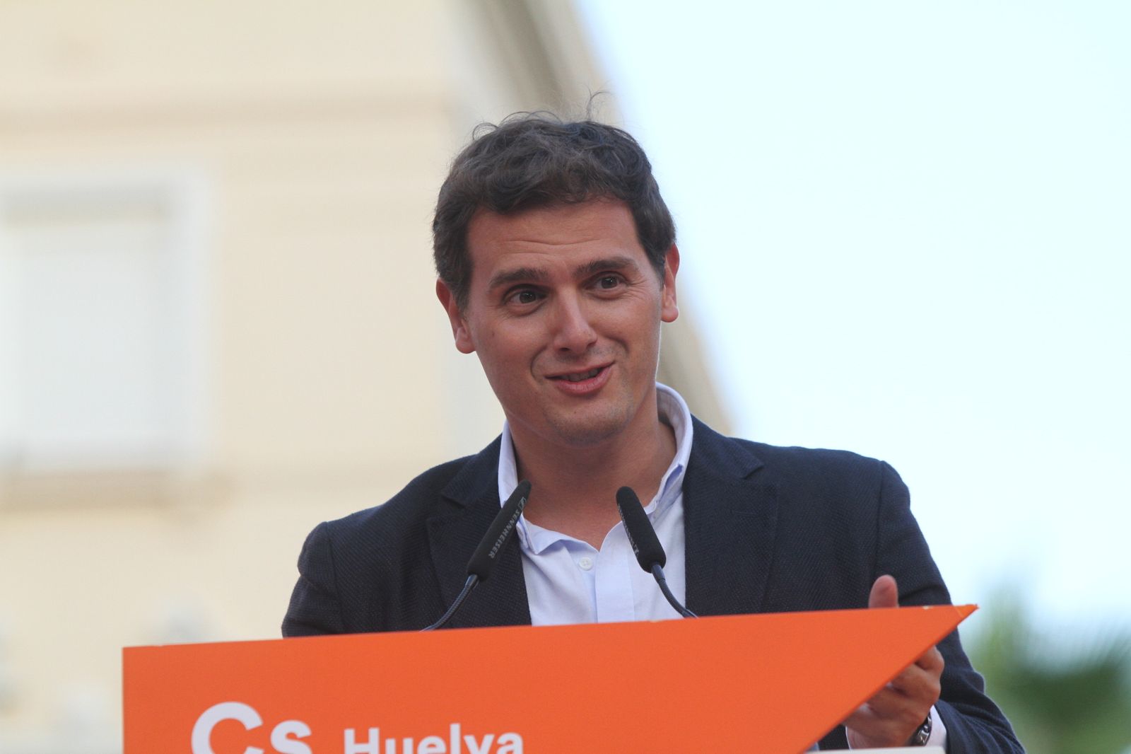 Encuentro Ciudadanos con Albert Rivera en la Plaza de Las Monjas