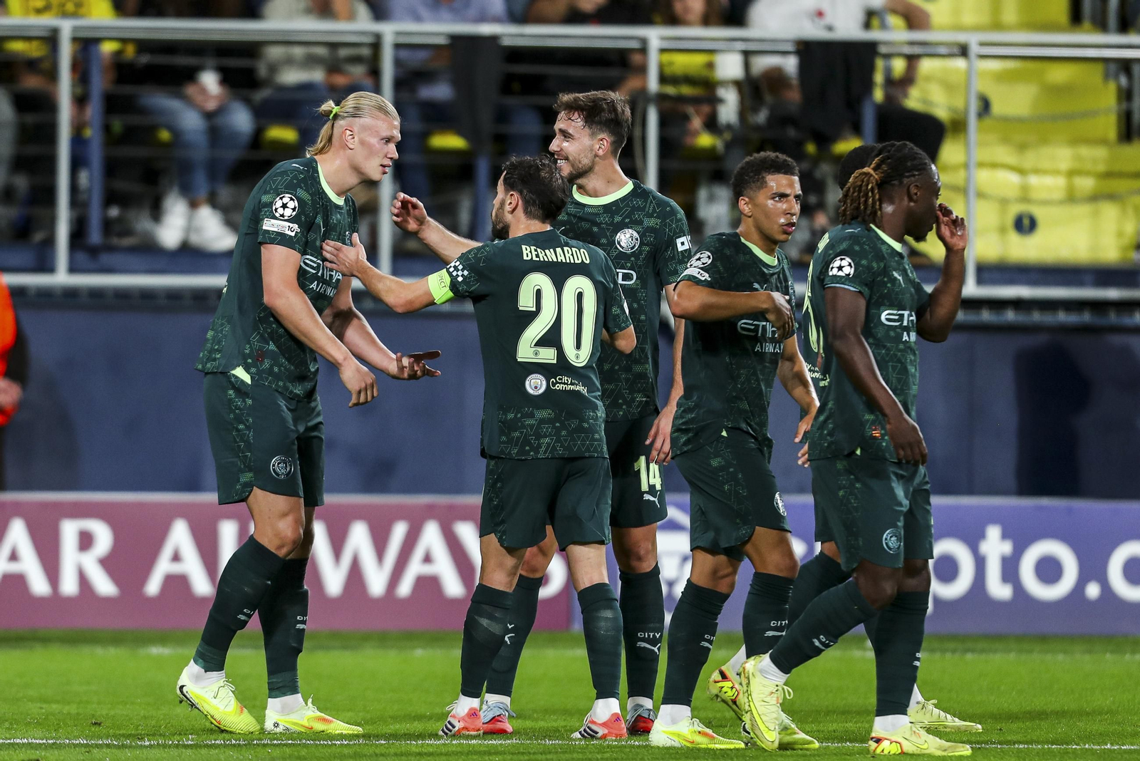 Las fotos del Villarreal-Manchester City