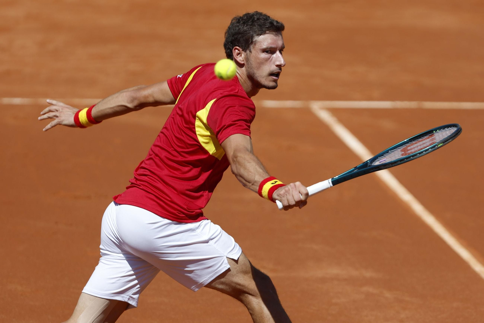 Copa Davis en Marbella: Pablo Carreño pierde ante Holger Rune (7-5 y 6-3)
