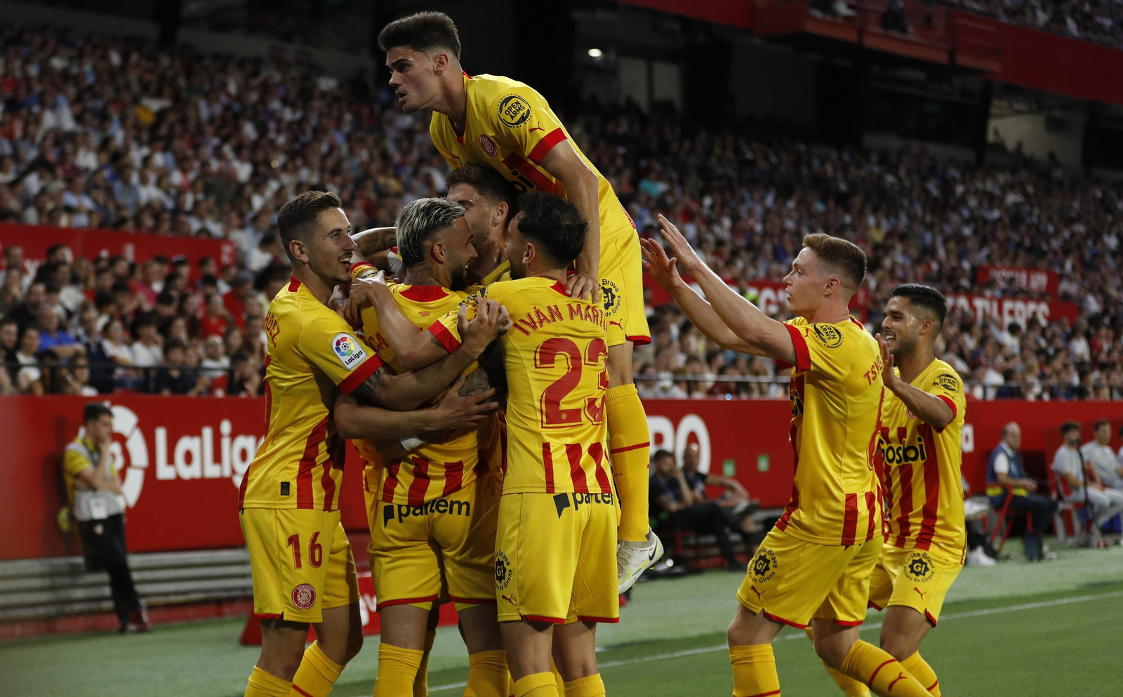 Las imágenes del Sevilla-Girona