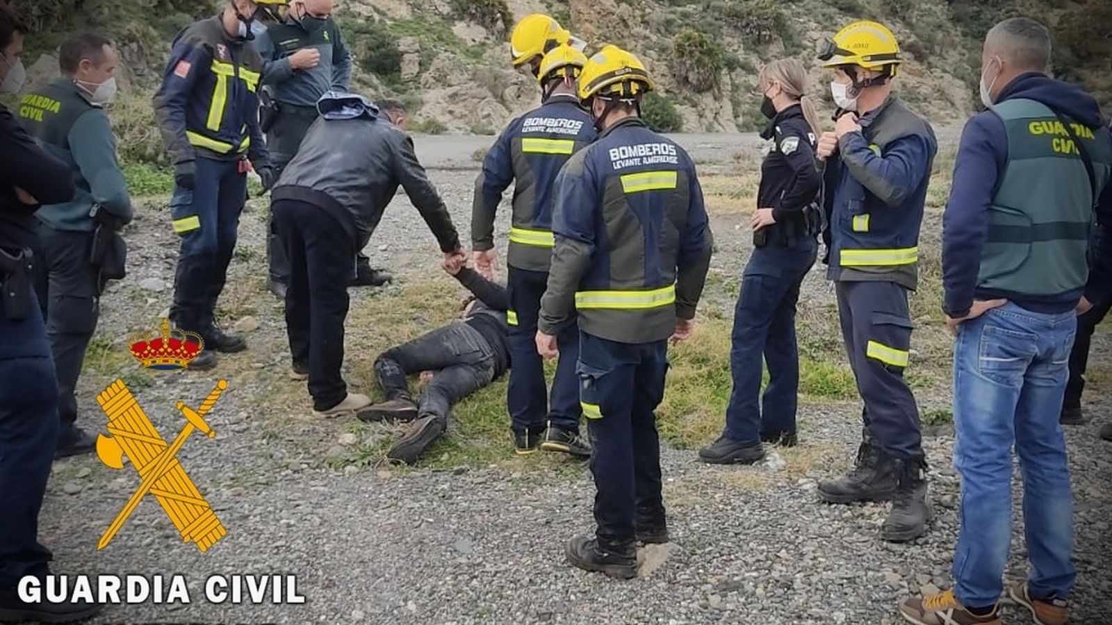 El menor presentaba heridas en el rostro y cabeza