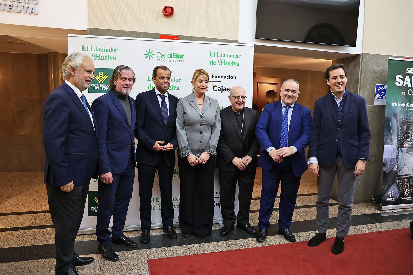 Imágenes del llamador del Acto de entrega del premio de 'El llamador de Huelva' de Canal Sur a La Casa de los Milagros