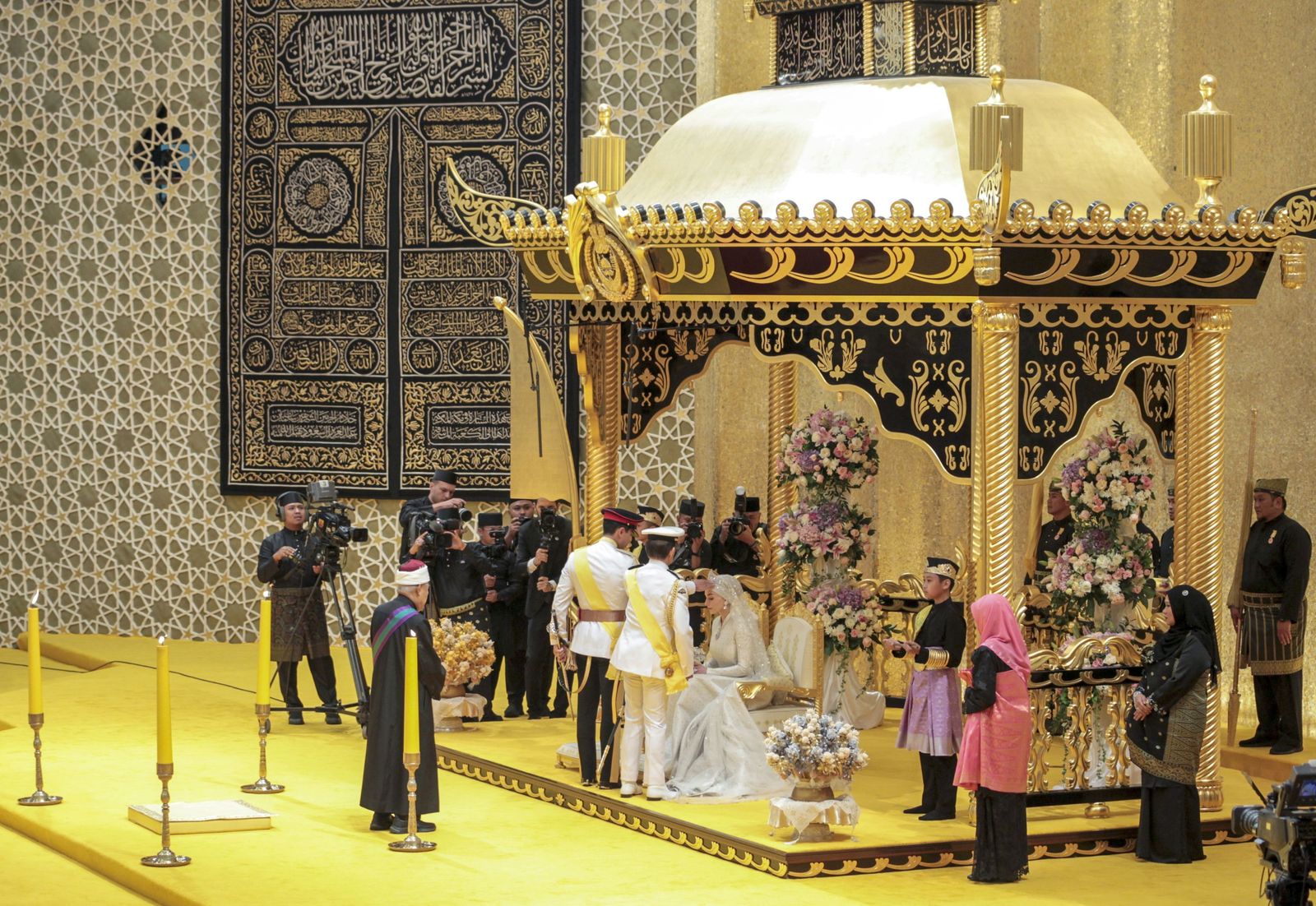 La boda real del sultanato de Brunei en imágenes