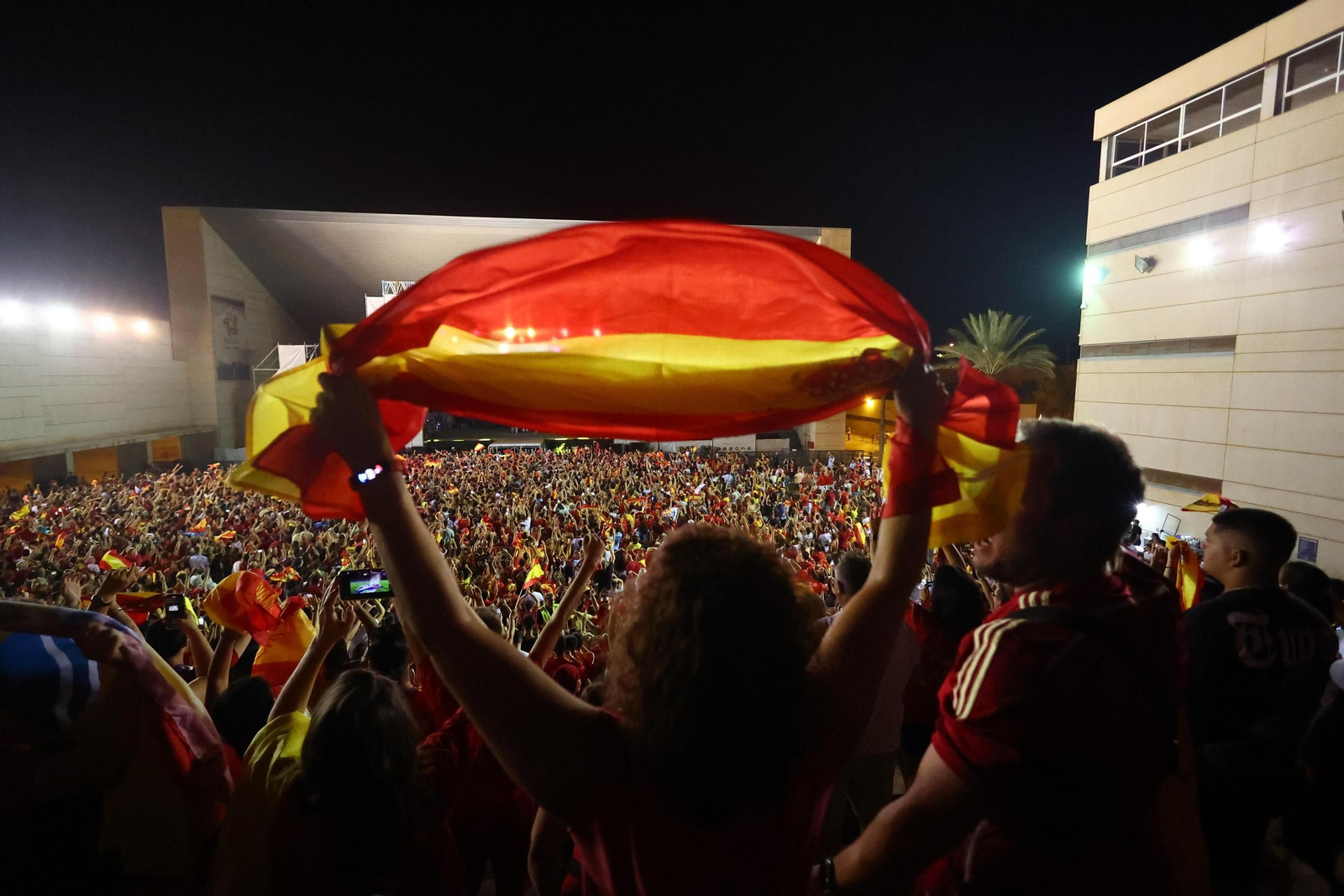 Las fotos de la celebración del título de la Eurocopa de España en el Cortijo de Torres