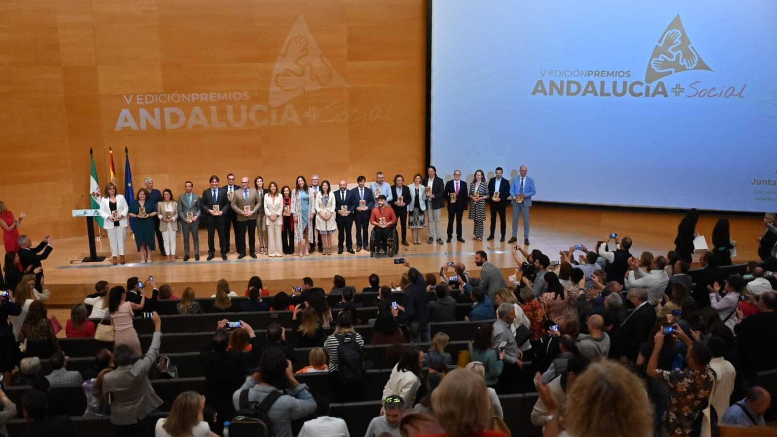 Entrega de los Premios+Social de la Junta de Andalucía