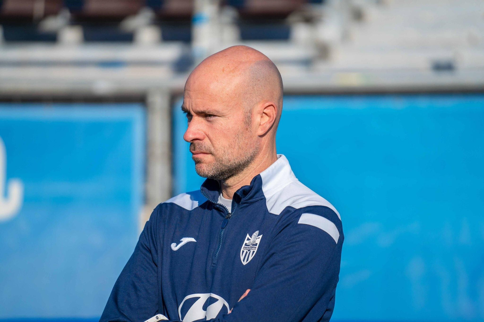 Xavi Calm, el técnico del Baleares.