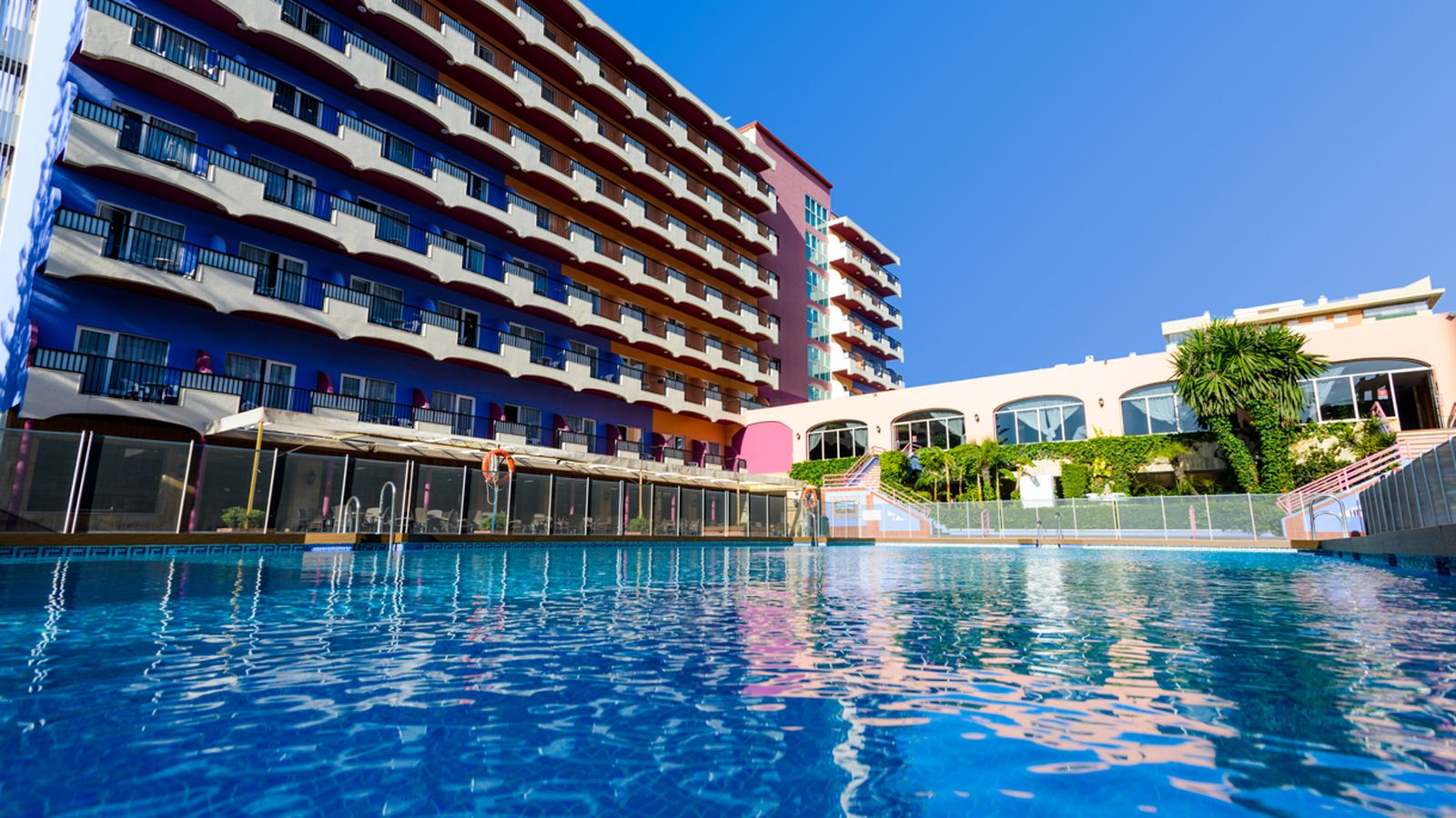 Vista del hotel Fuengirola Park.