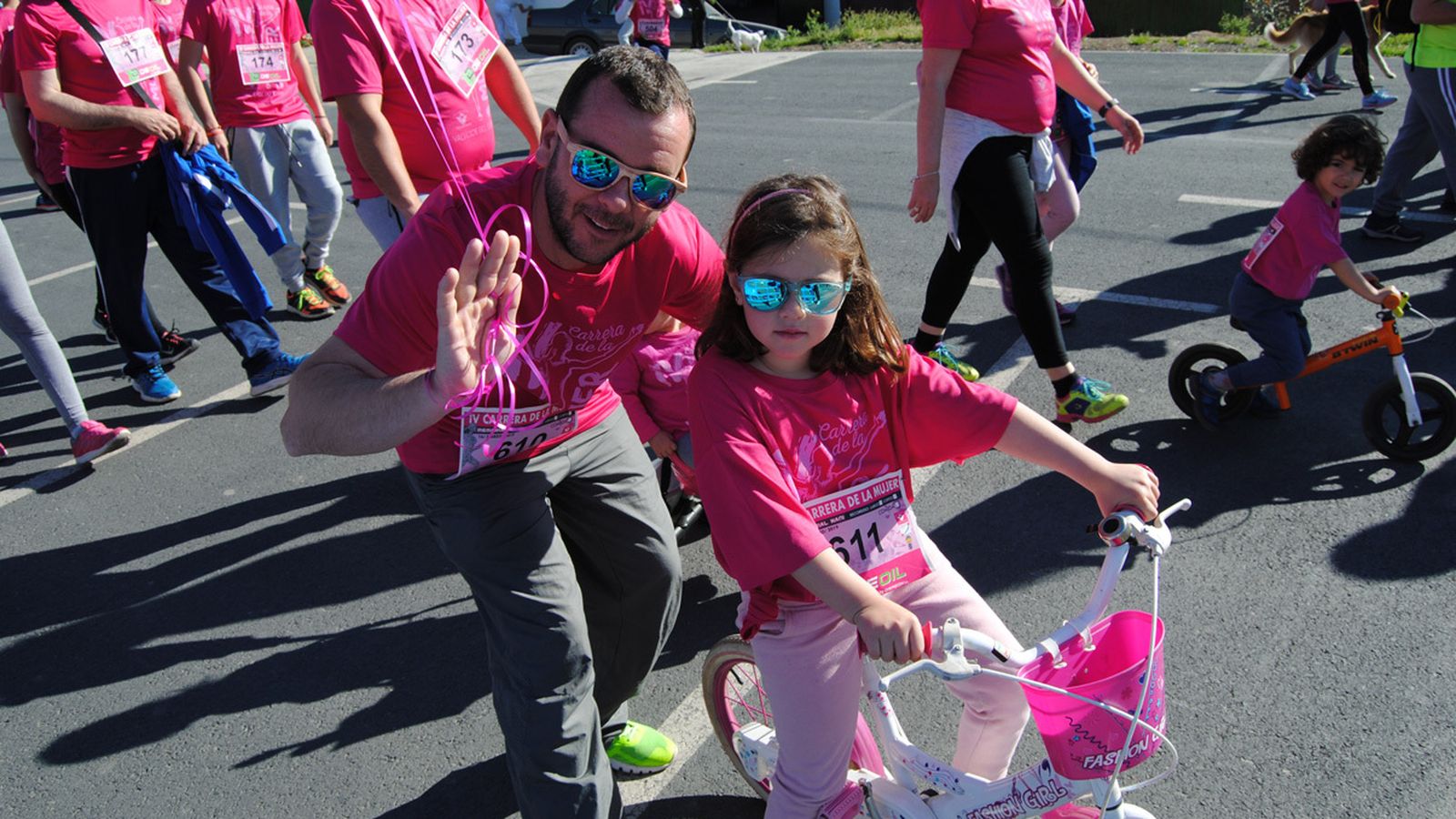 Niños y mayores comparten la iniciativa.
