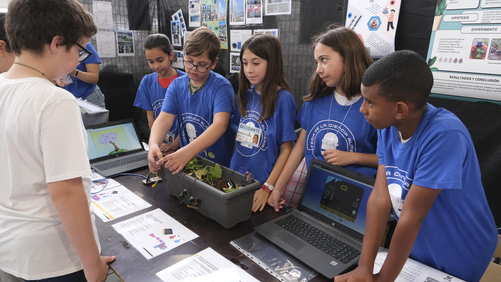 Imágenes de la III Feria de la Ciencia en El Ejido