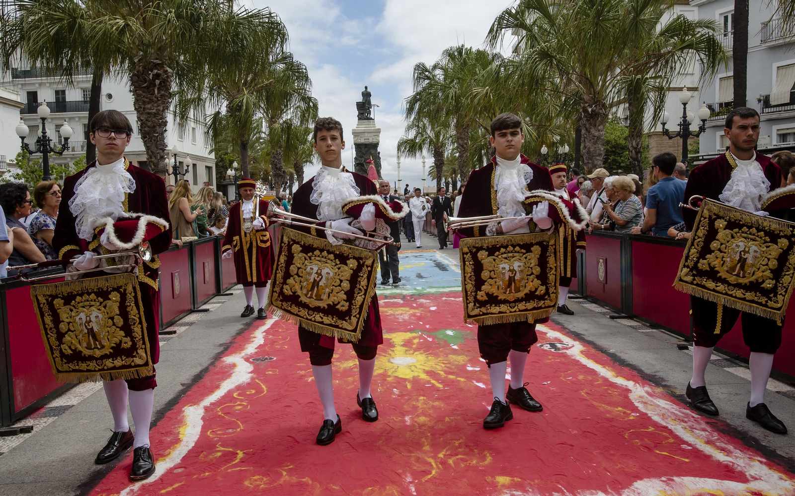 Las imágenes de la procesión del Corpus
