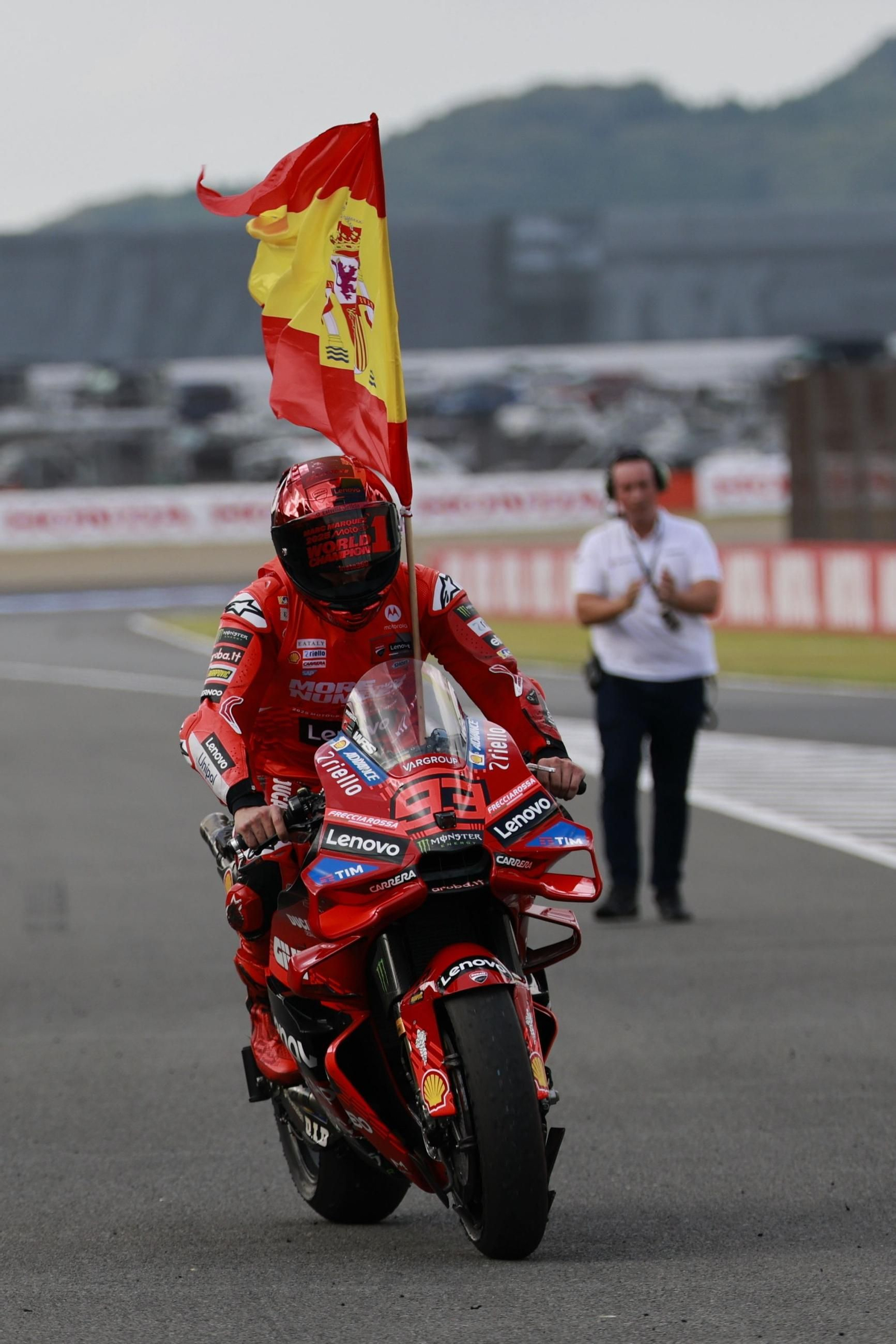 Las fotos del noveno título mundial de Marc Márquez