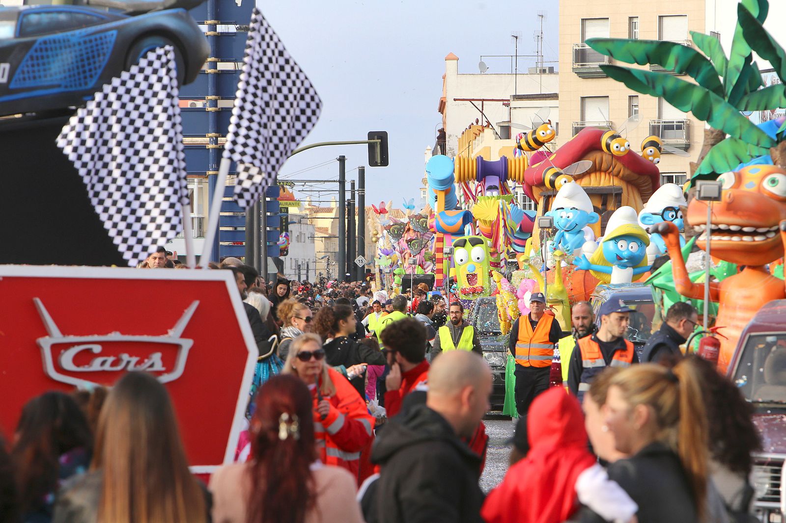 La Cabalgata de Carnaval de Chiclana, en imágenes