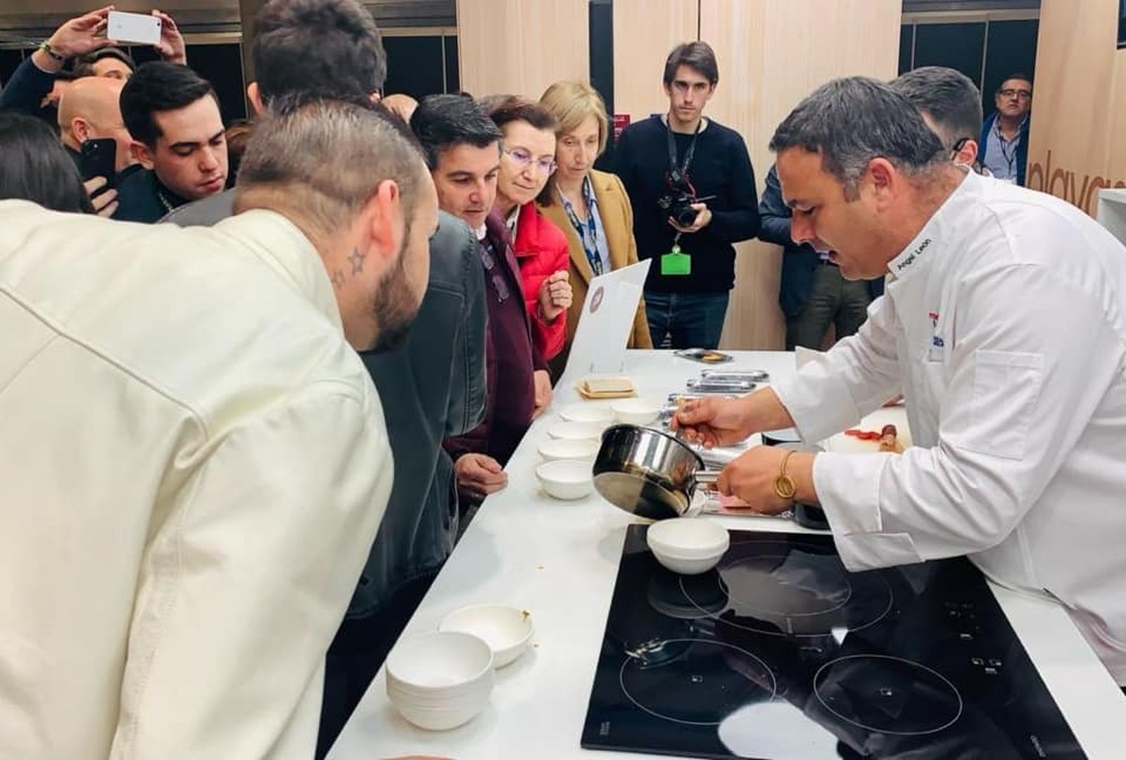 Resumen de la jornada en el stand de Chiclana en Madrid Fusión