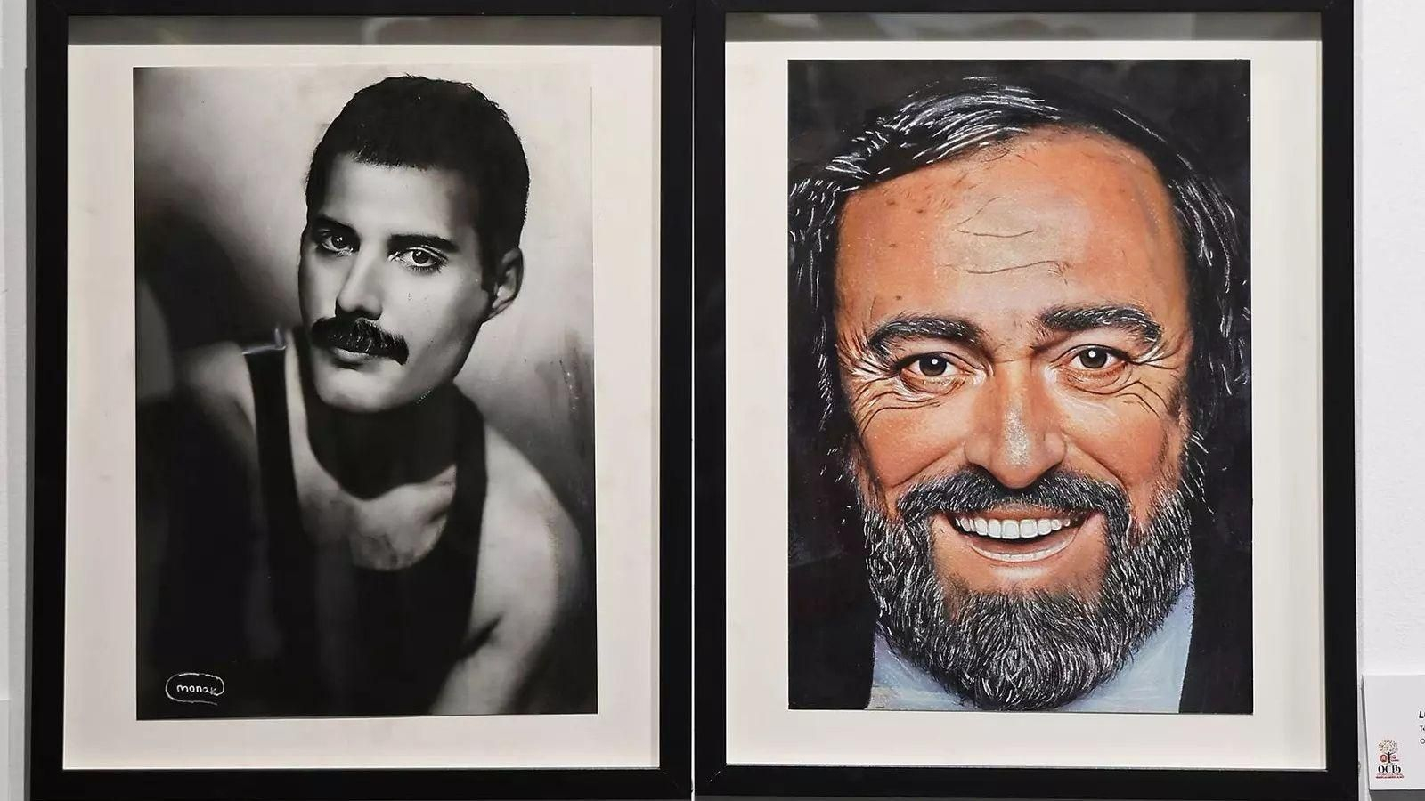 Algunas de las obras expuestas en la muestra 'Figuraciones'.