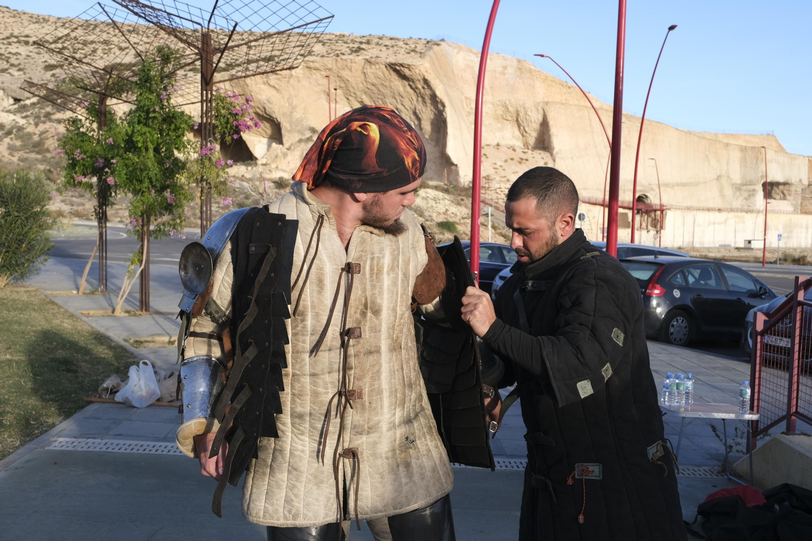 Fotogalería de los combates medievales en Almería