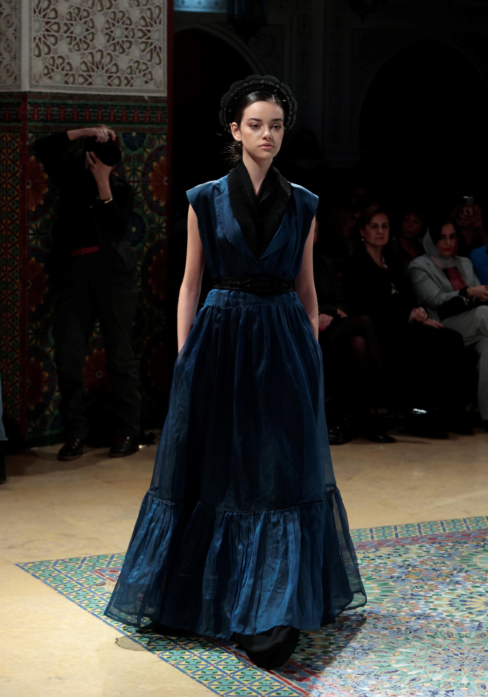 Desfile Alta Costura de  Amal Belcaid fundación Tres Culturas