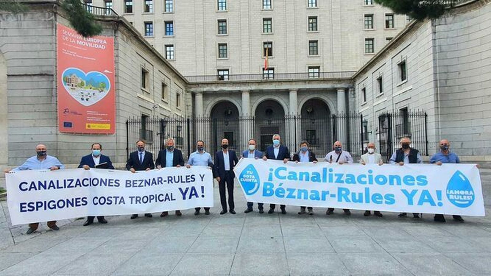 Imagen de archivo de la concentración hace un año en Madrid