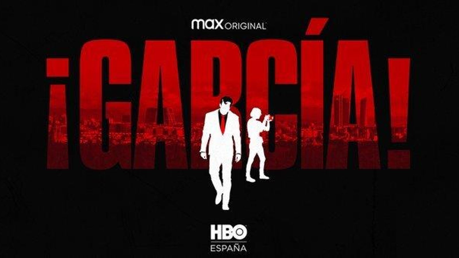 Cartel de la serie ¡García! de HBO Max Cartel de la serie ¡García! de HBO Max