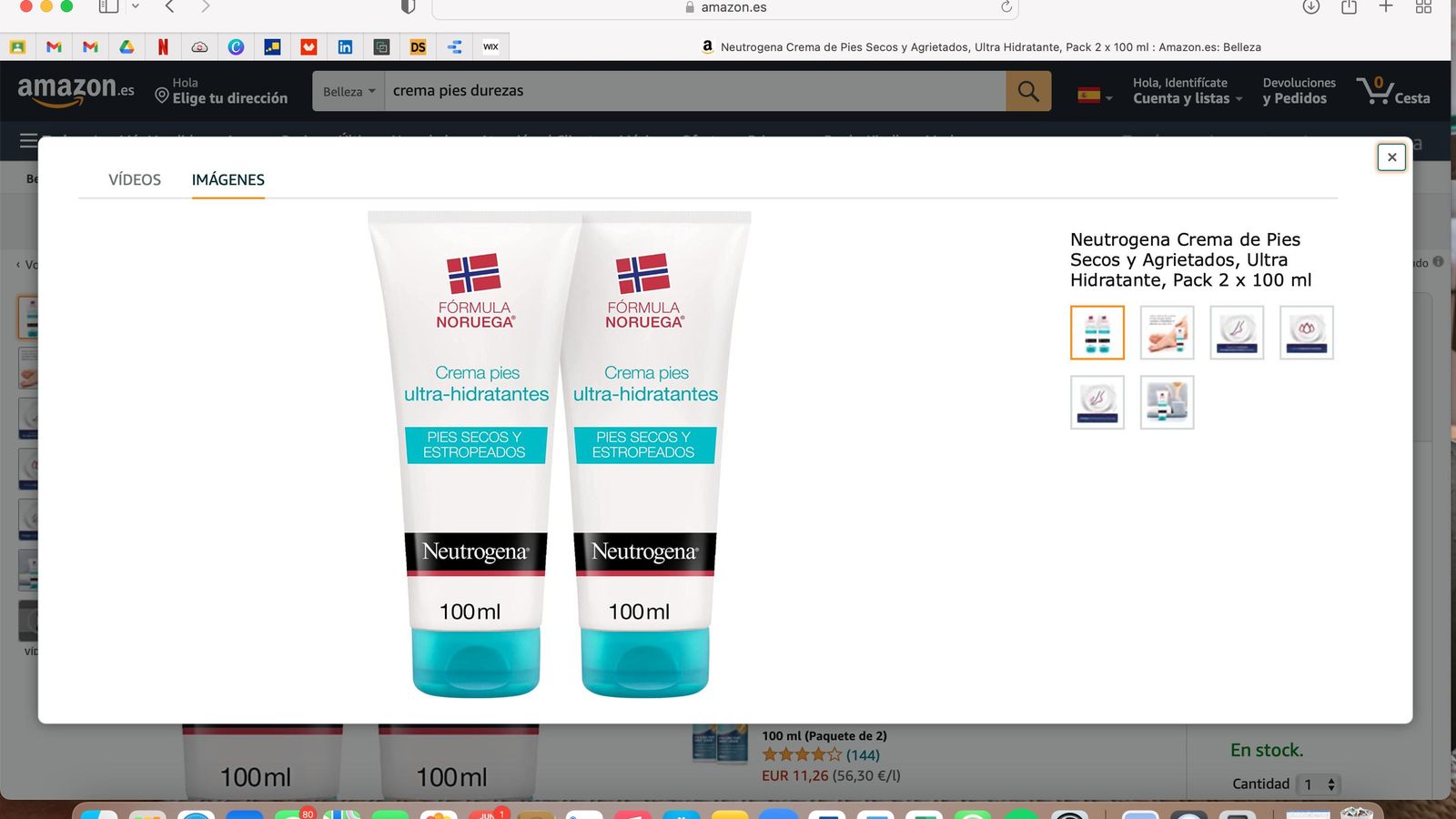 Neutrogena Crema de Pies Secos y Agrietados