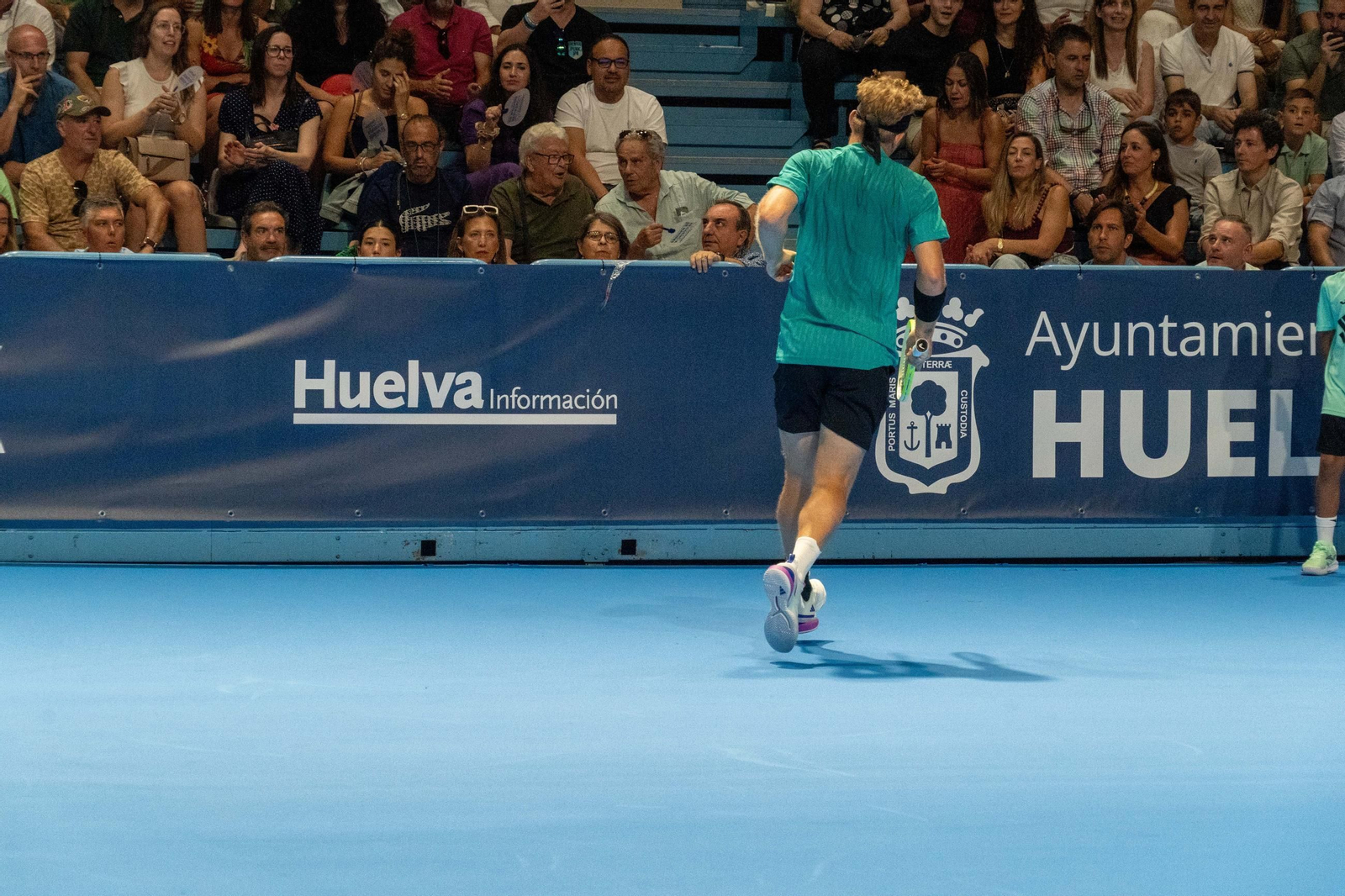 Imágenes de la final masculina de la Copa del Rey de tenis entre Daniil Medvedev y Alejandro Davidovich
