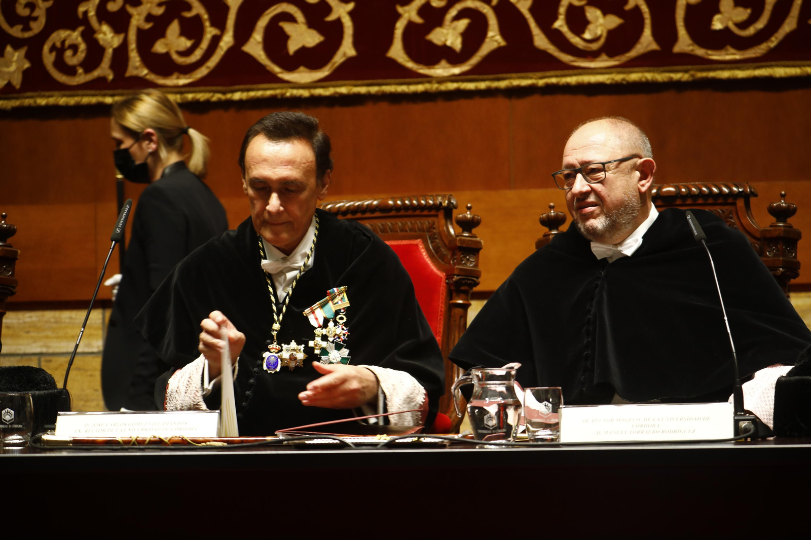 La toma de posesión de Manuel Torralbo como rector de la Universidad de Córdoba, en imágenes