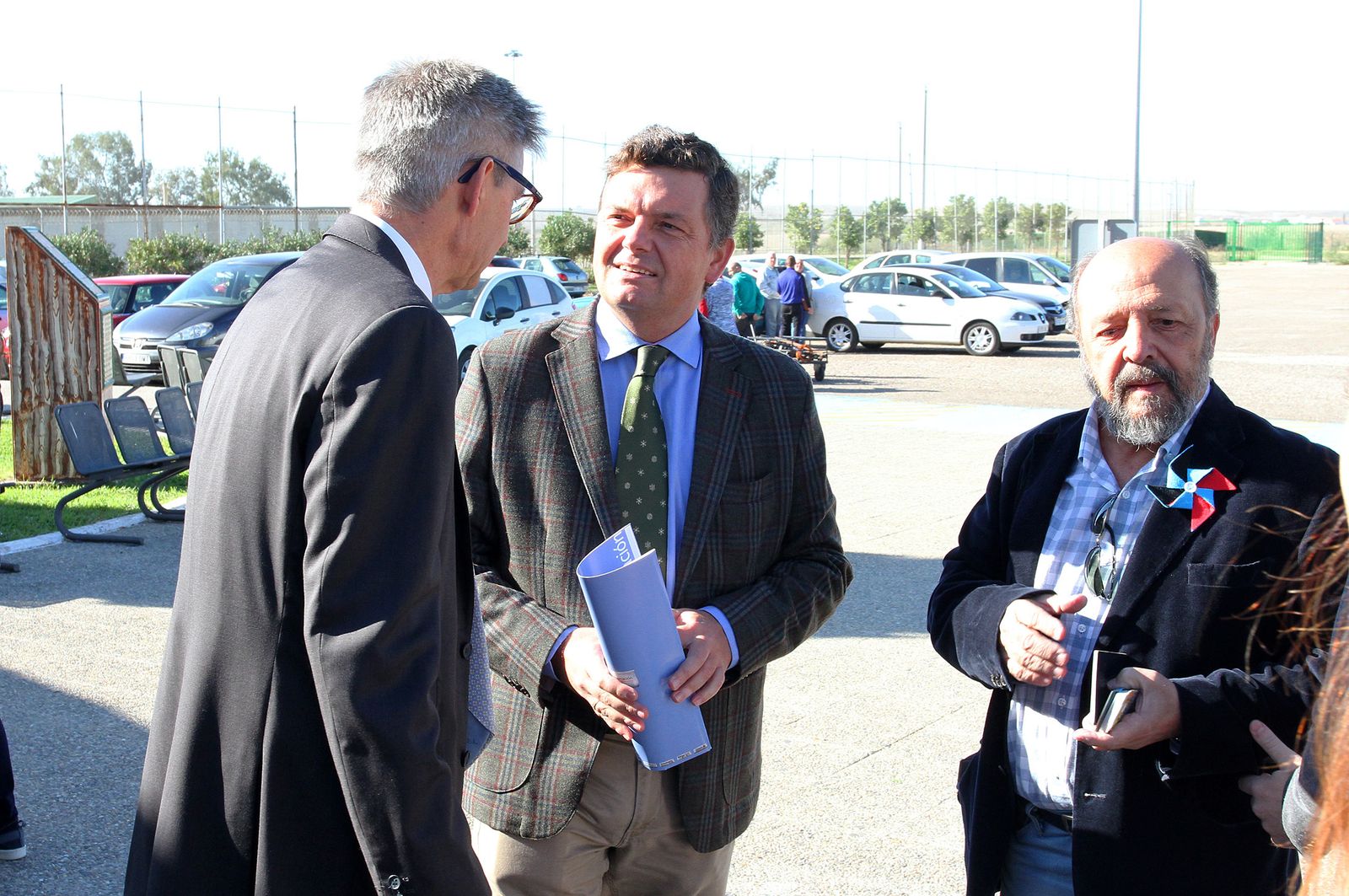 Imágenes de la entrega a Francisco Regueira del Premio Cine y Valores de Huelva Información