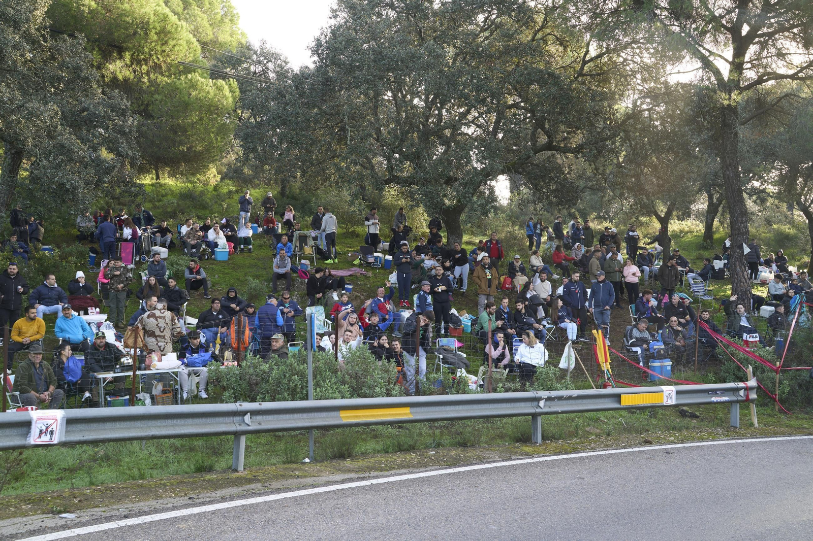 Las mejores fotos del espectacular arranque de la Subida a Trassierra