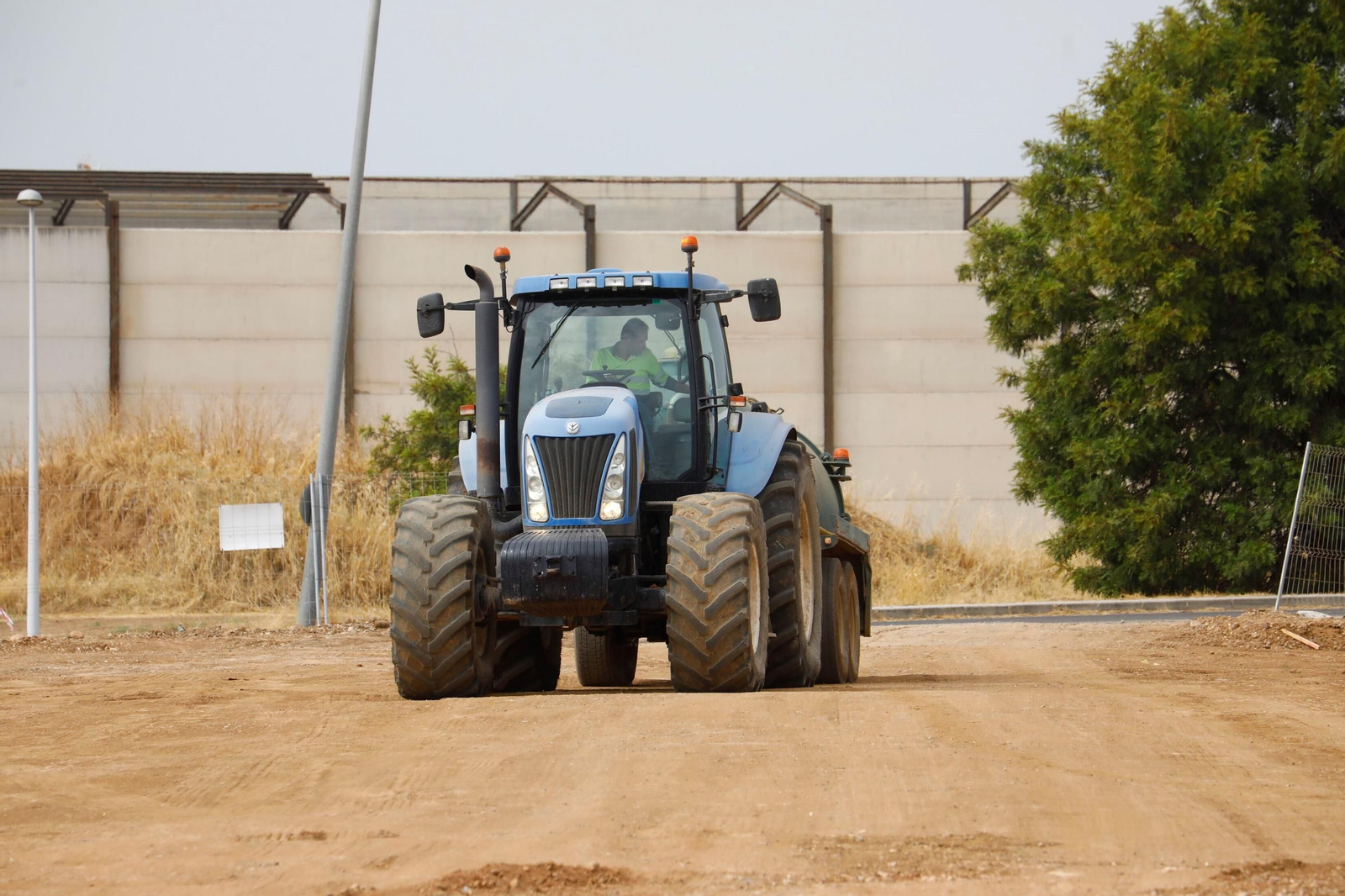 El inicio de las obras de la tercera fase del parque logístico de Córdoba, en imágenes