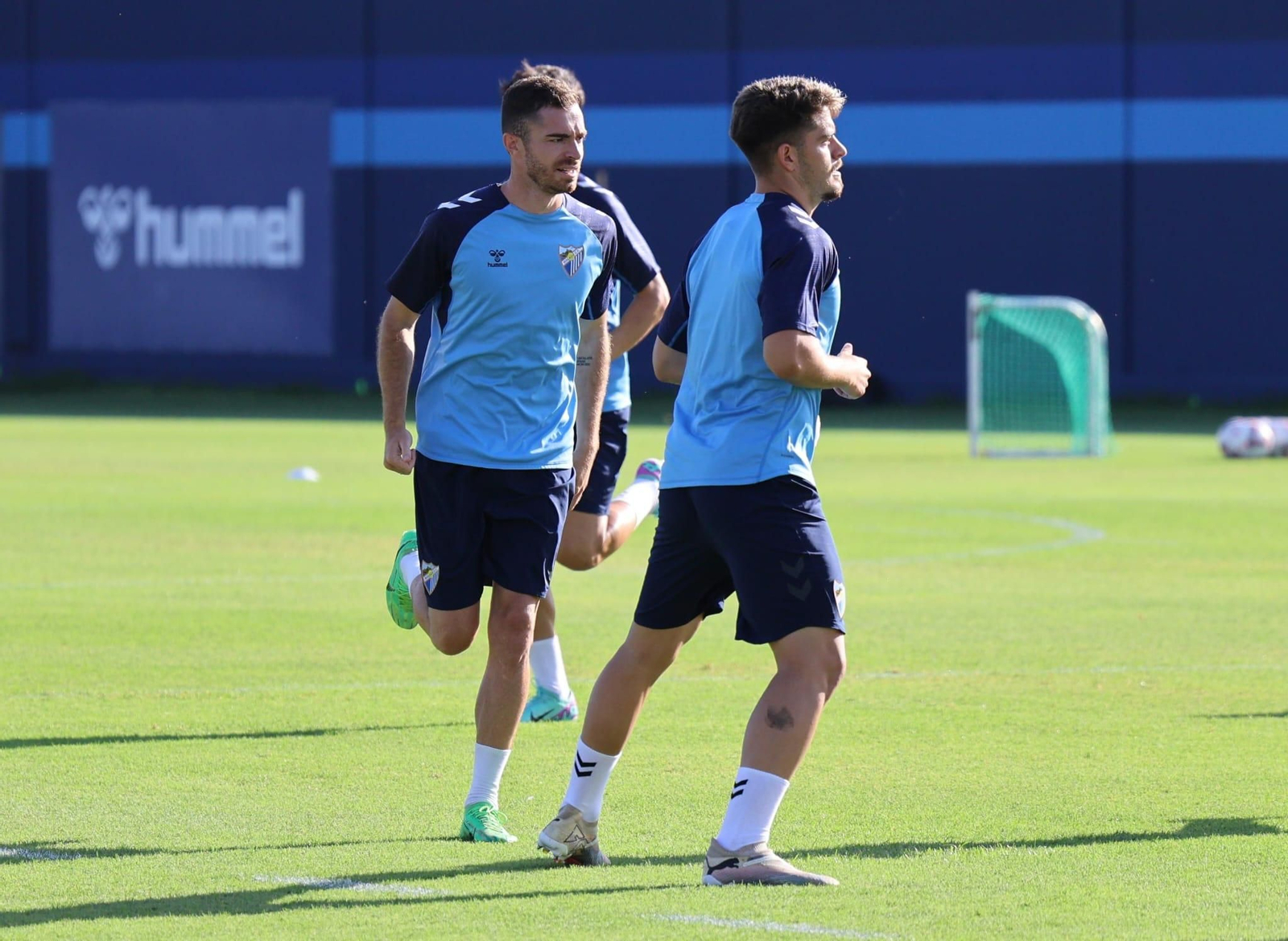 El primer entrenamiento de Roko Baturina y Luismi Sánchez, en fotos
