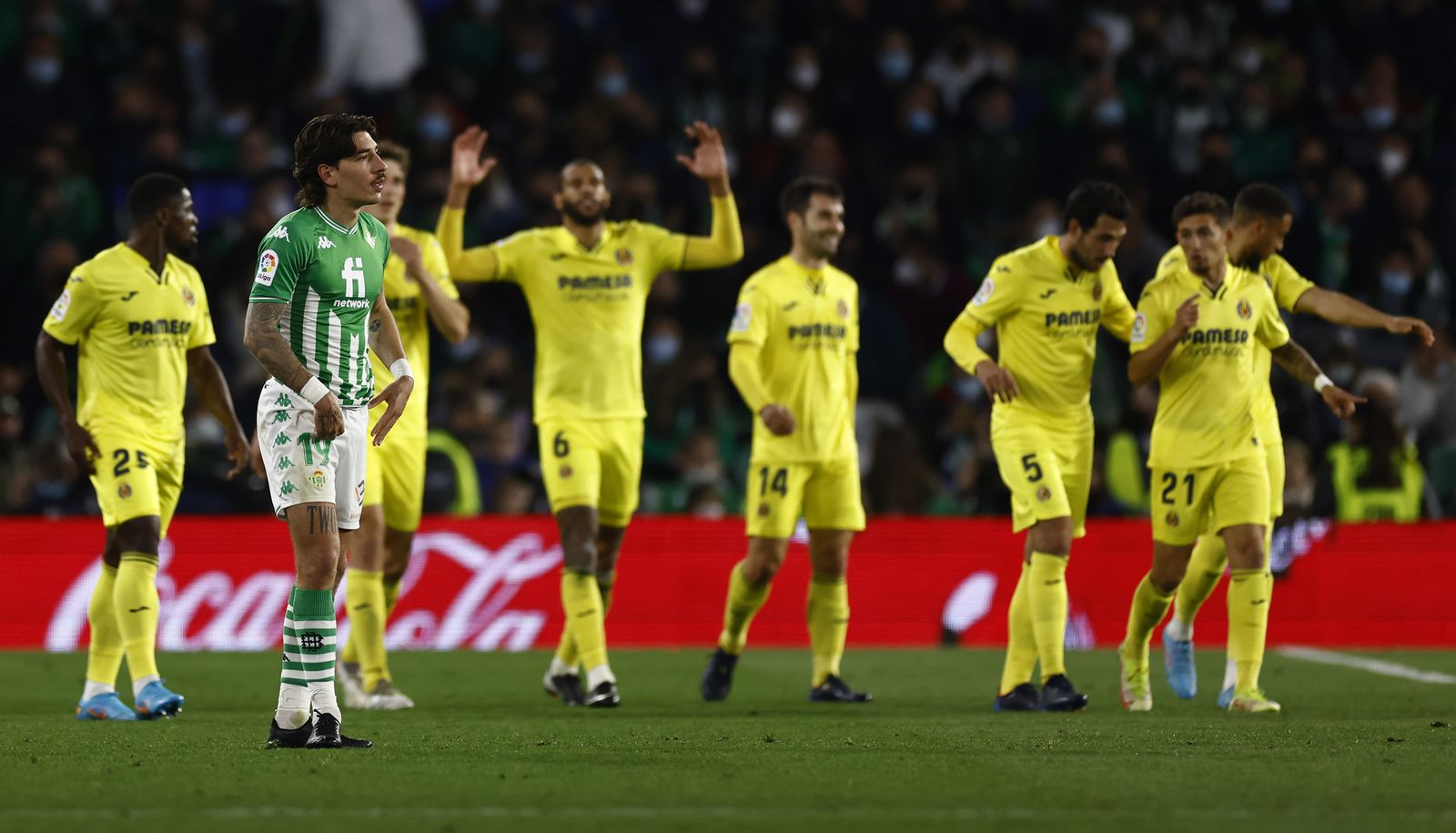 Las imágenes del Betis-Villarreal