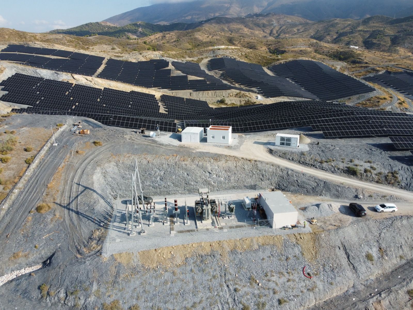 Vista aérea del proyecto Virgen del Rosario, en Motril.