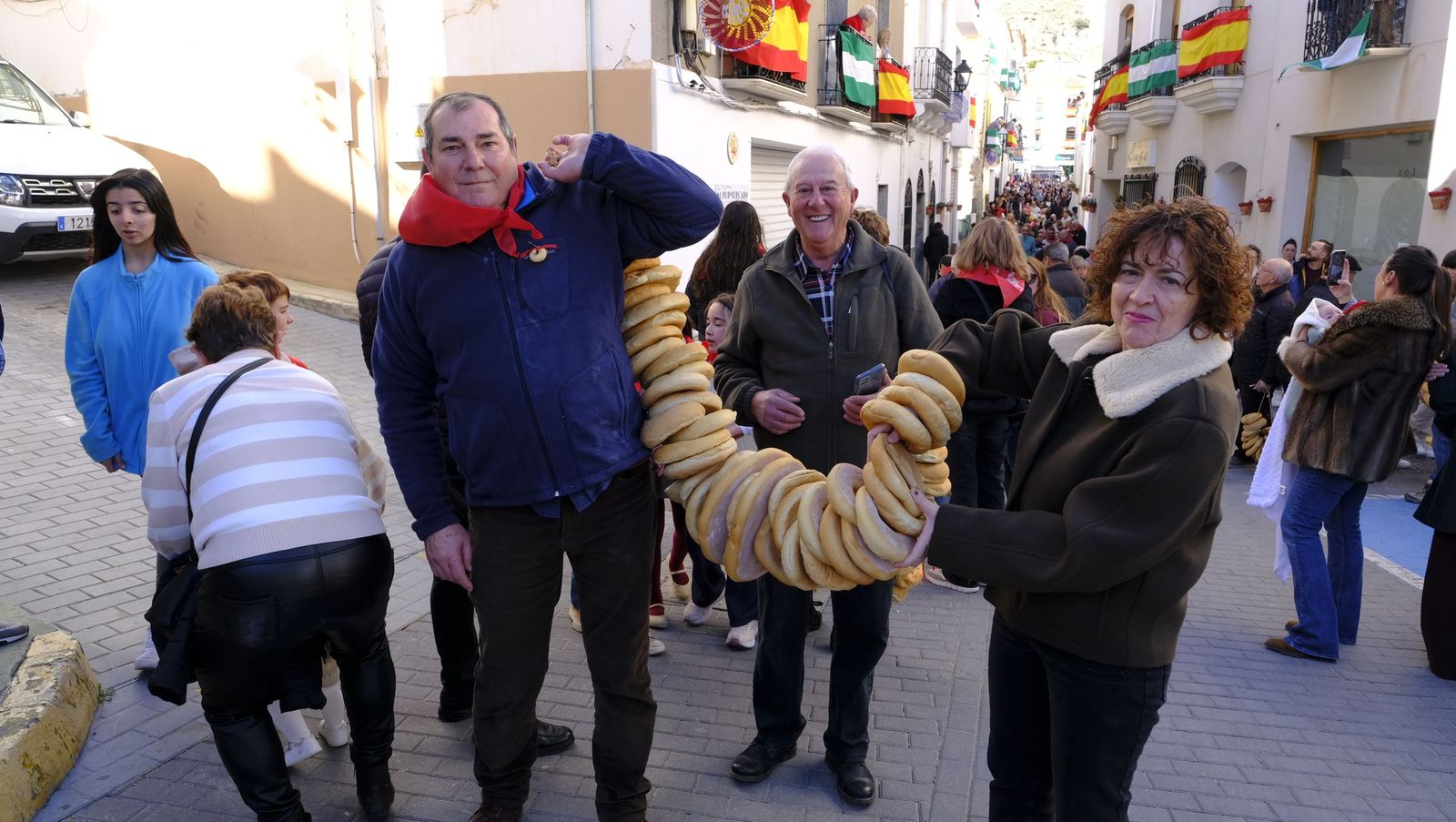 San Sebastián y los roscos de Lubrín, en fotos