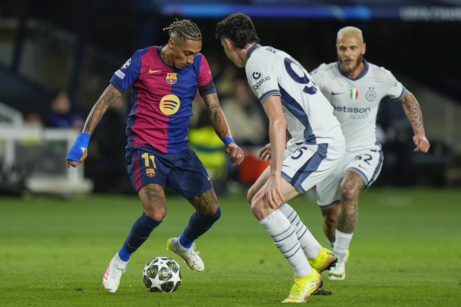 Las mejores fotos del Barcelona - Inter