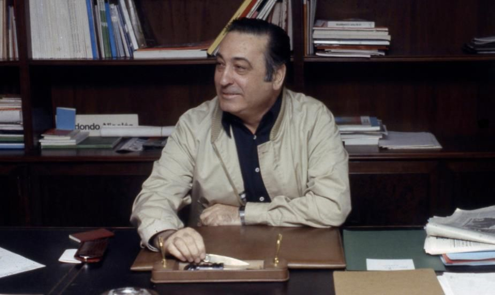 Fotografía de archivo de Nicolás Redondo Urbieta, histórico secretario general de la UGT.