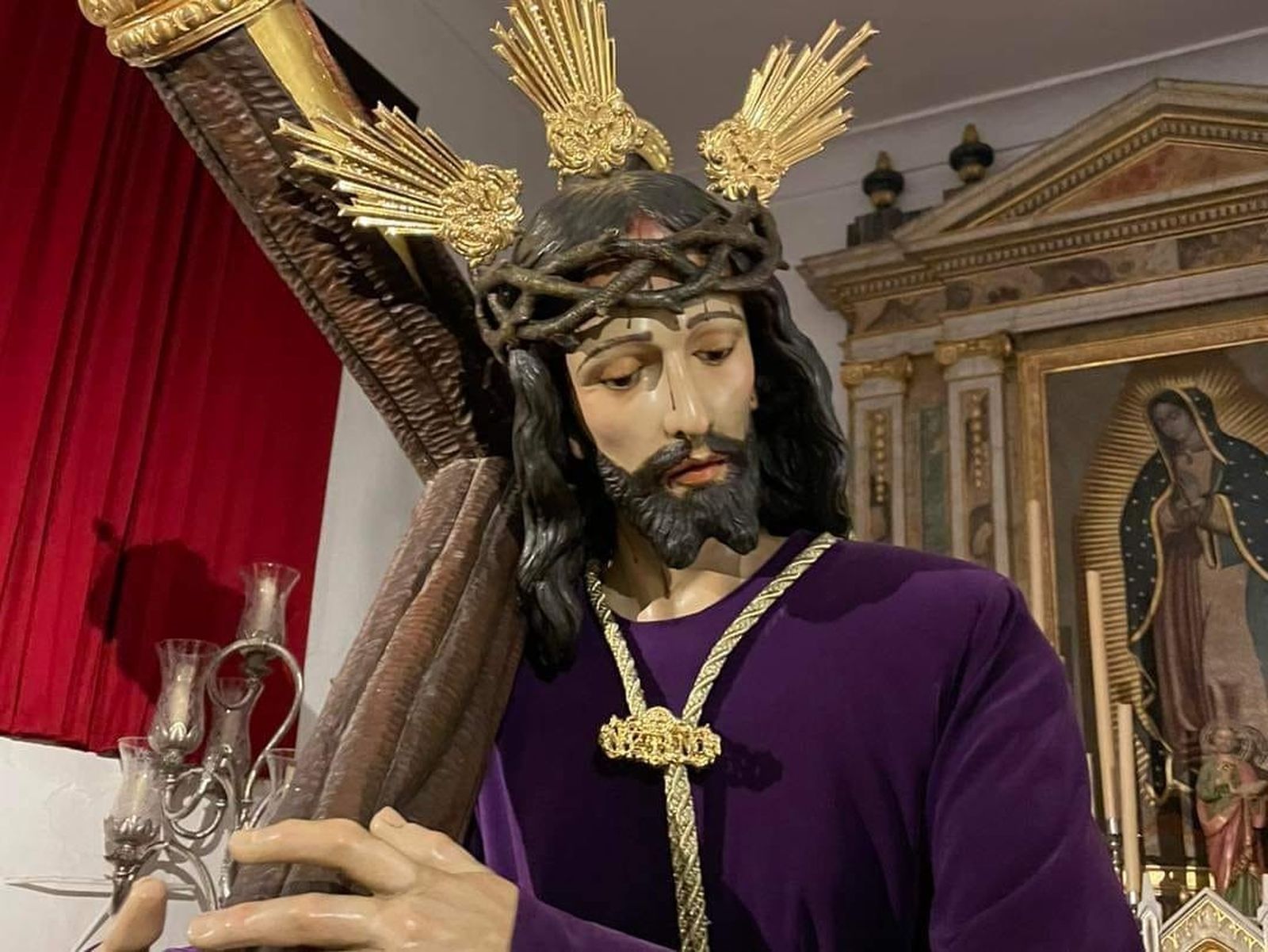 Imagen del Nazareno de Conil.
