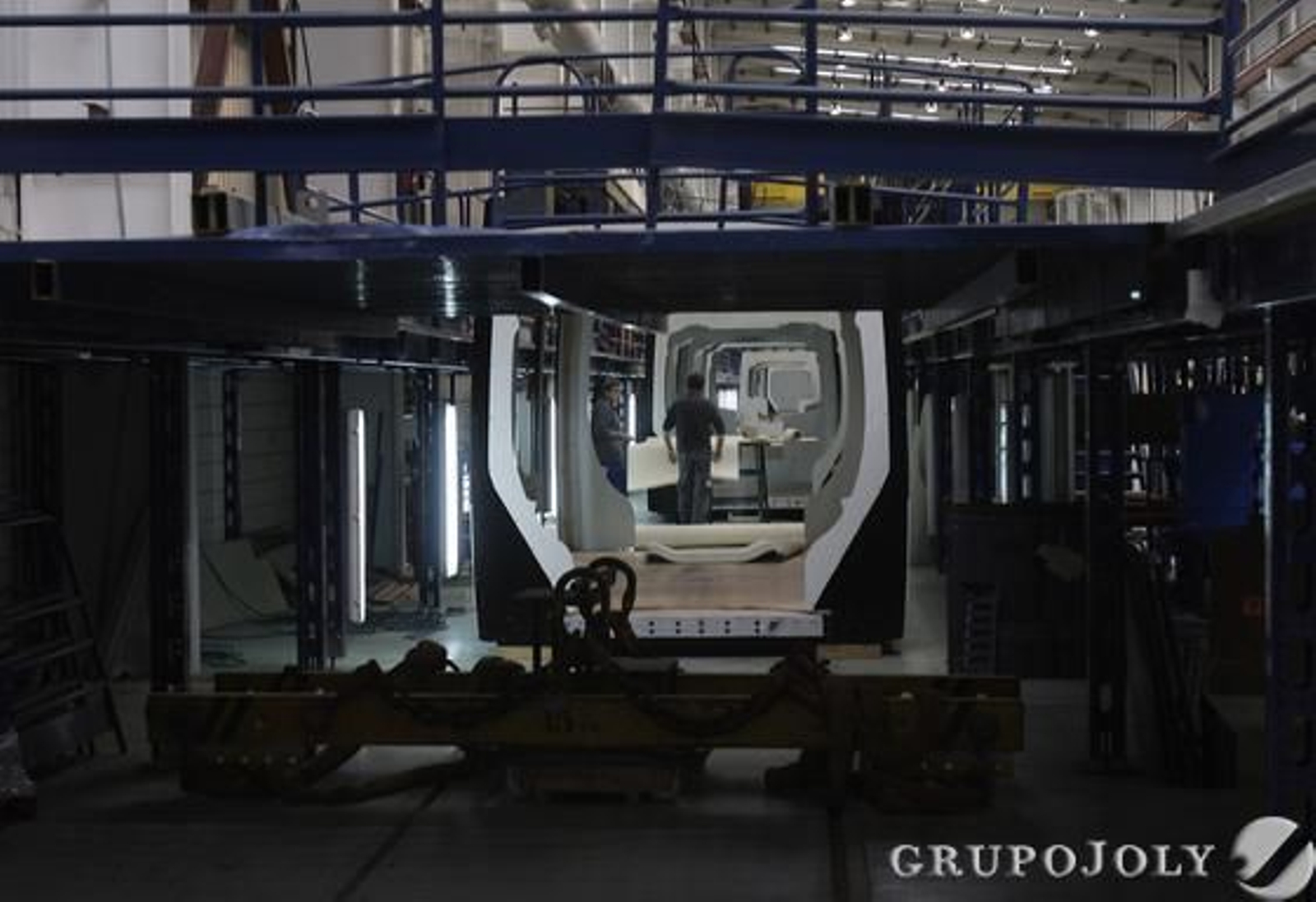 Fábrica de tranvías CAF en Linares (Jaén).

Foto: José Ángel García