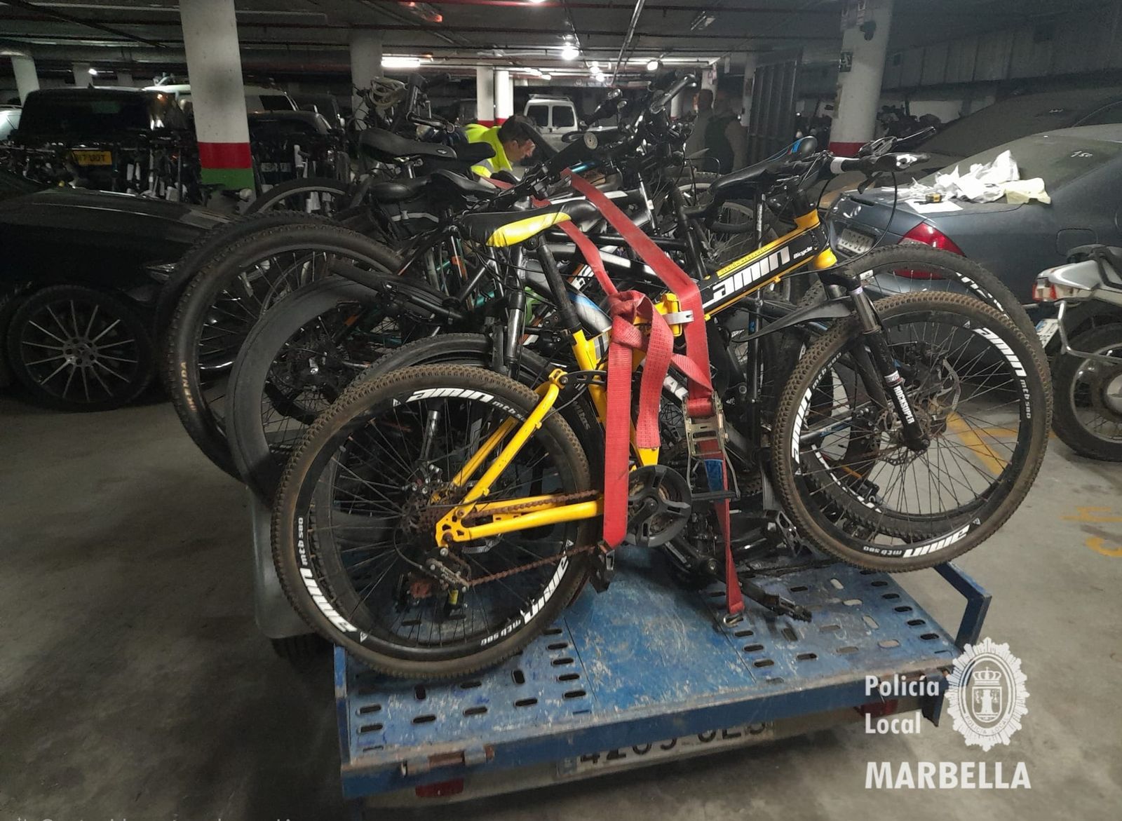 Bicicletas intervenidas por la Policía Local