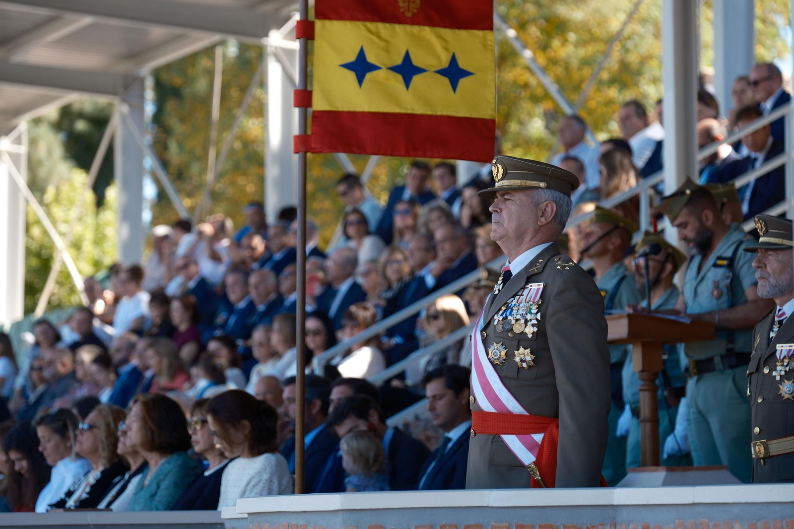 Celebración del 75 aniversario del Tercio Alejandro Farnesio 4º de la Legión, en imágenes.