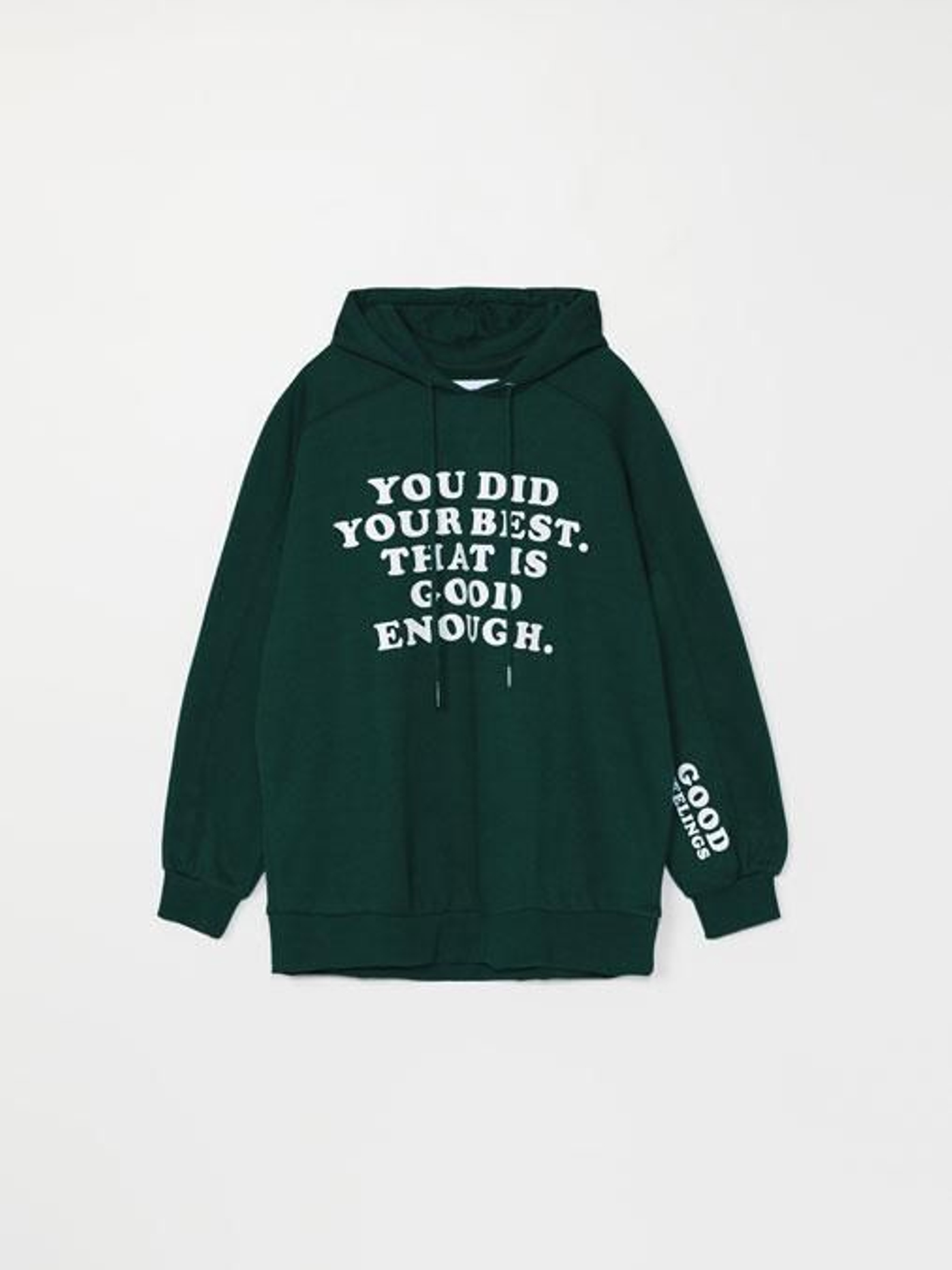 Sudadera verde de Lefties.