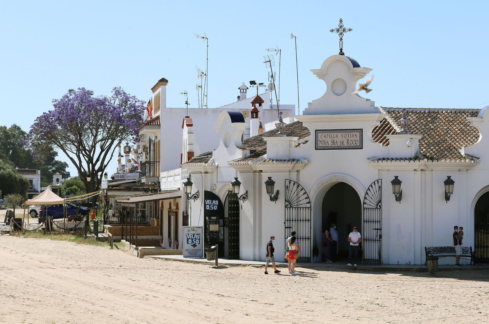 Imagen de archivo de la aldea de El Rocío.