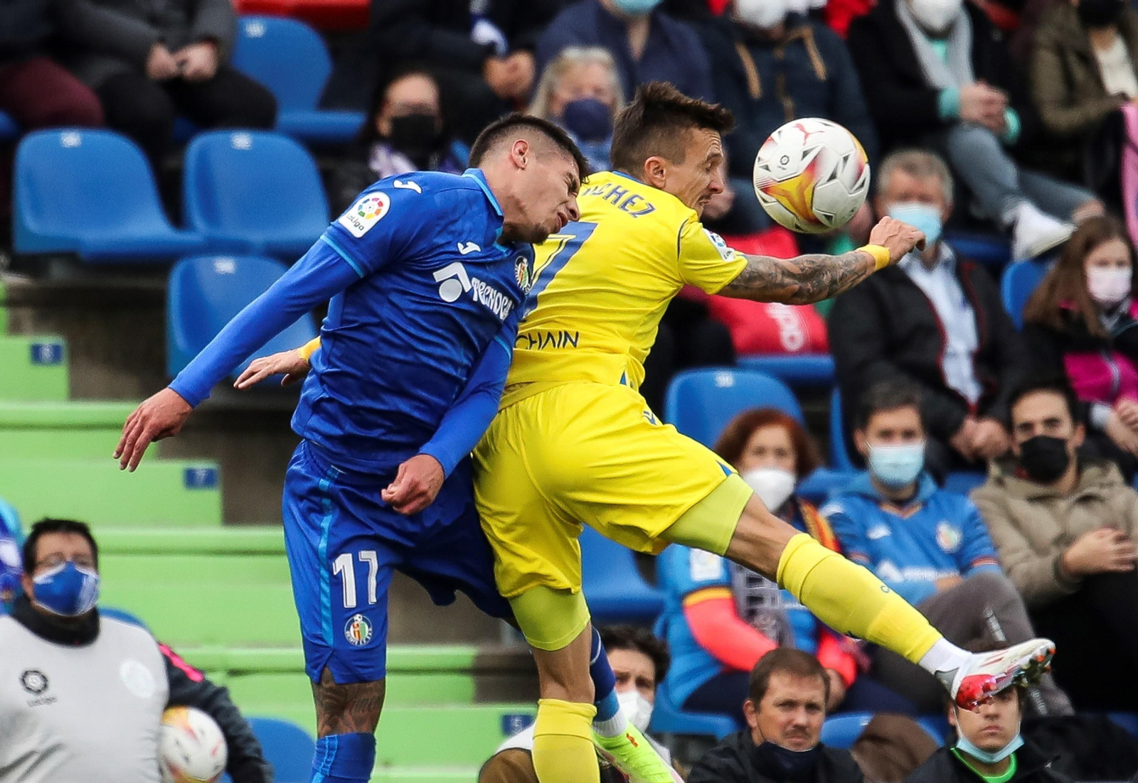 Las imágenes del Getafe-Cádiz CF