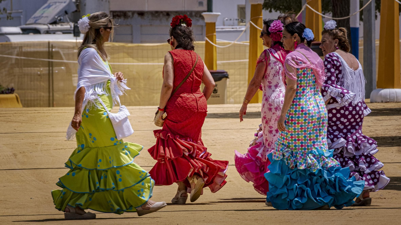 Búscate entre las imágenes del Día de la Mujer en la Feria de chiclana 2025