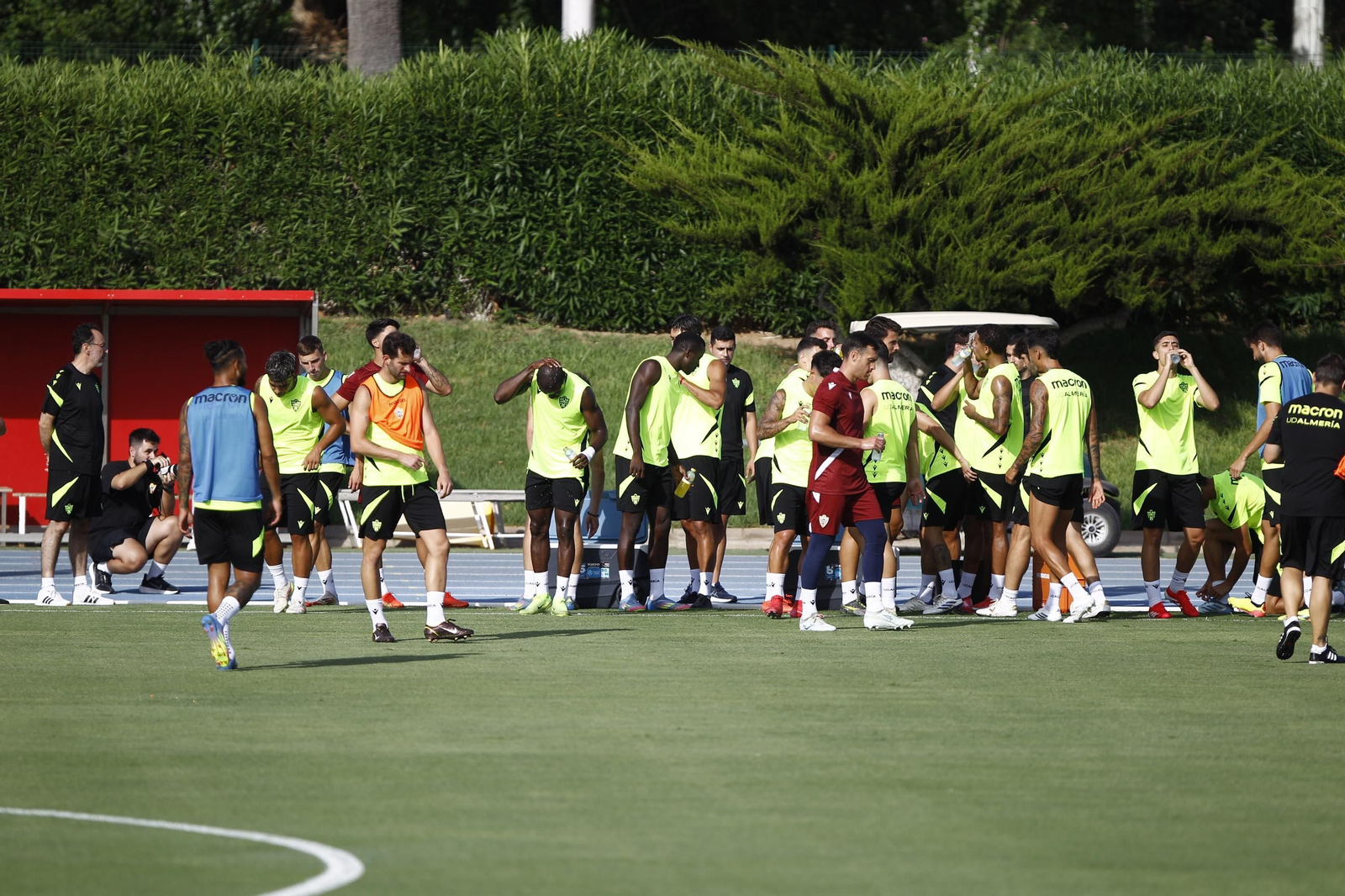 Primer entrenamiento de la Temporada 2025-2026 de la U.D. Almería, en imágenes