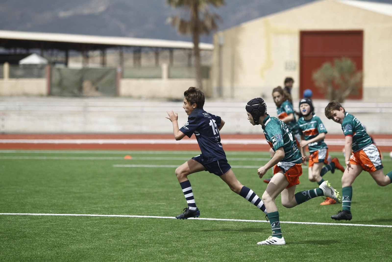 Fotogalería rugby sub-12 andaluz en la Base de La Legión. Viator (Almería)