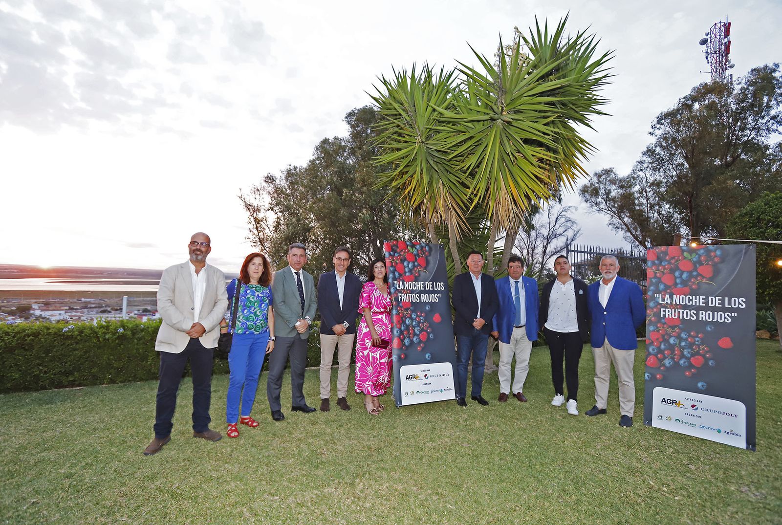 Imágenes de la recepción en la "Noche de los Frutos Rojos"