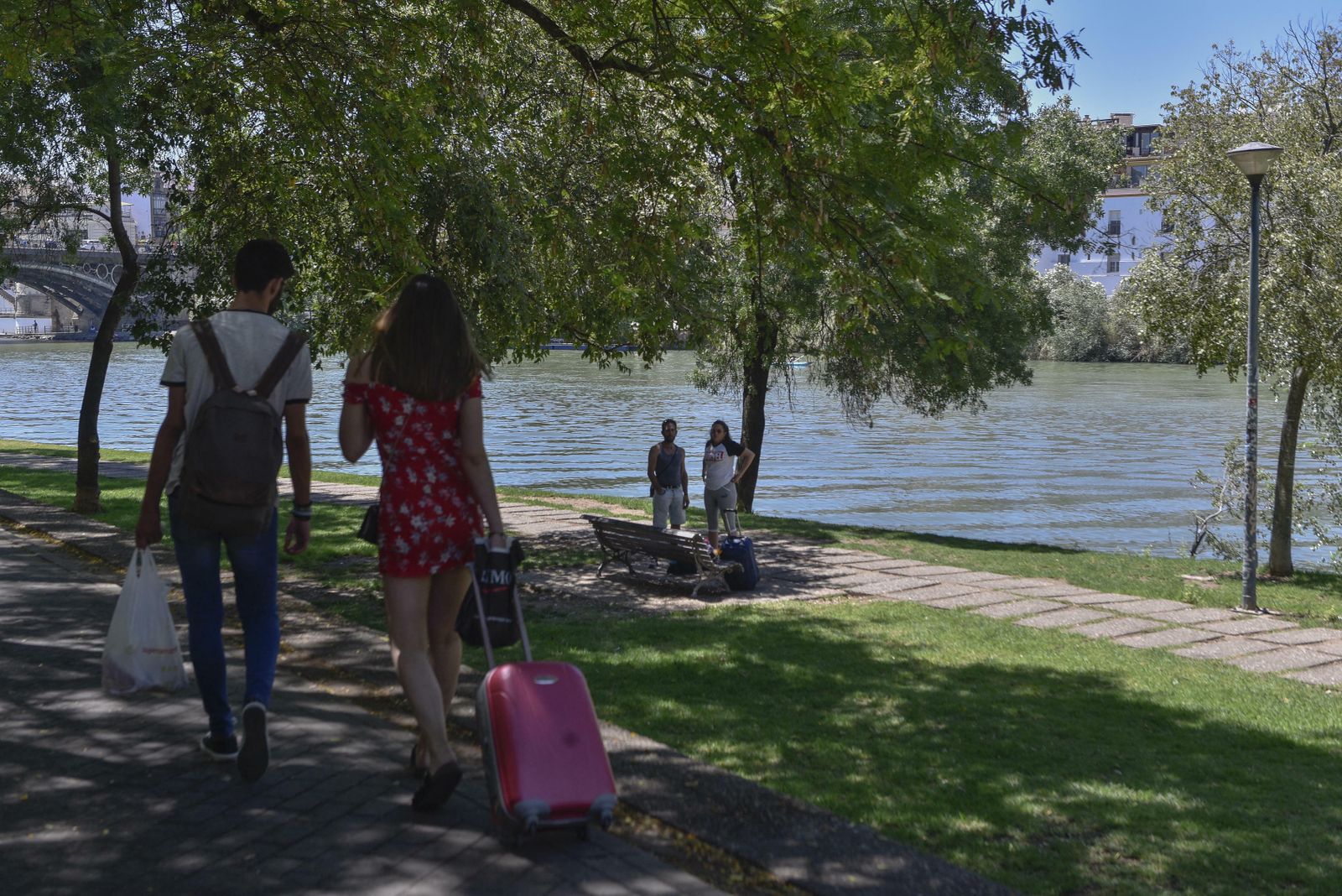 El paseo del río Guadalquivir