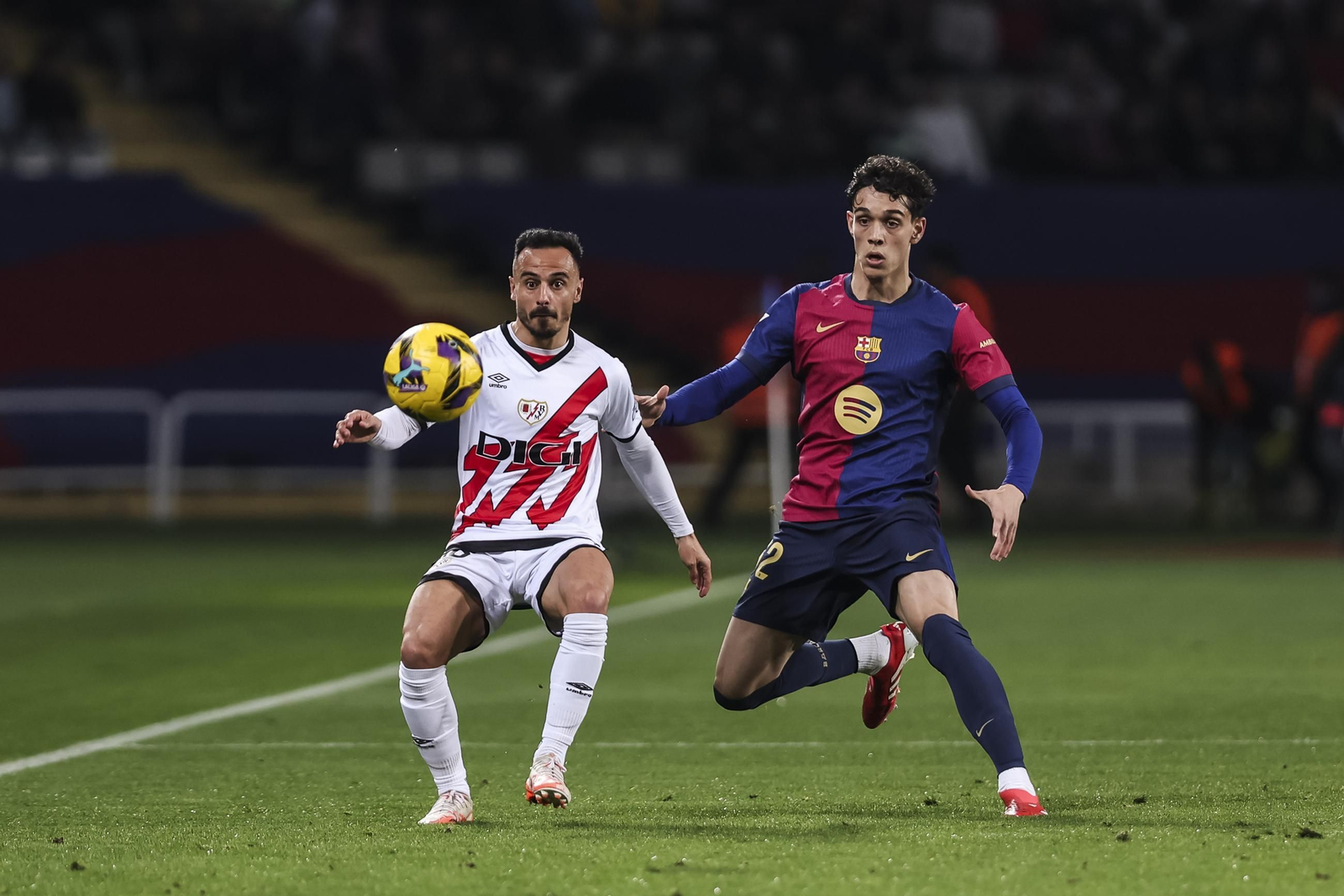 Las fotos del polémico Barcelona - Rayo Vallecano