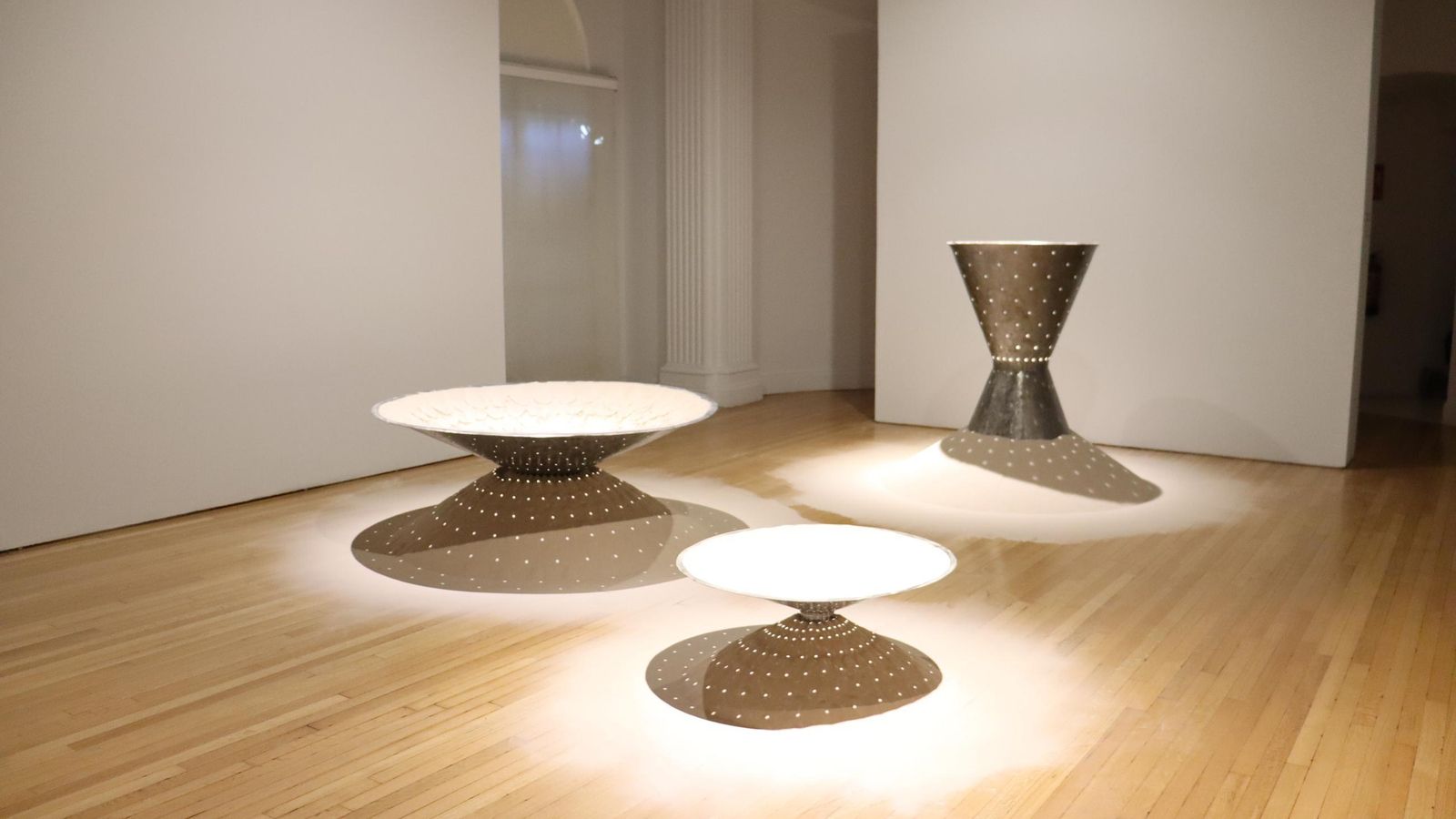 La obra 'La gran cascada', de la artista austríaca Eva Lootz